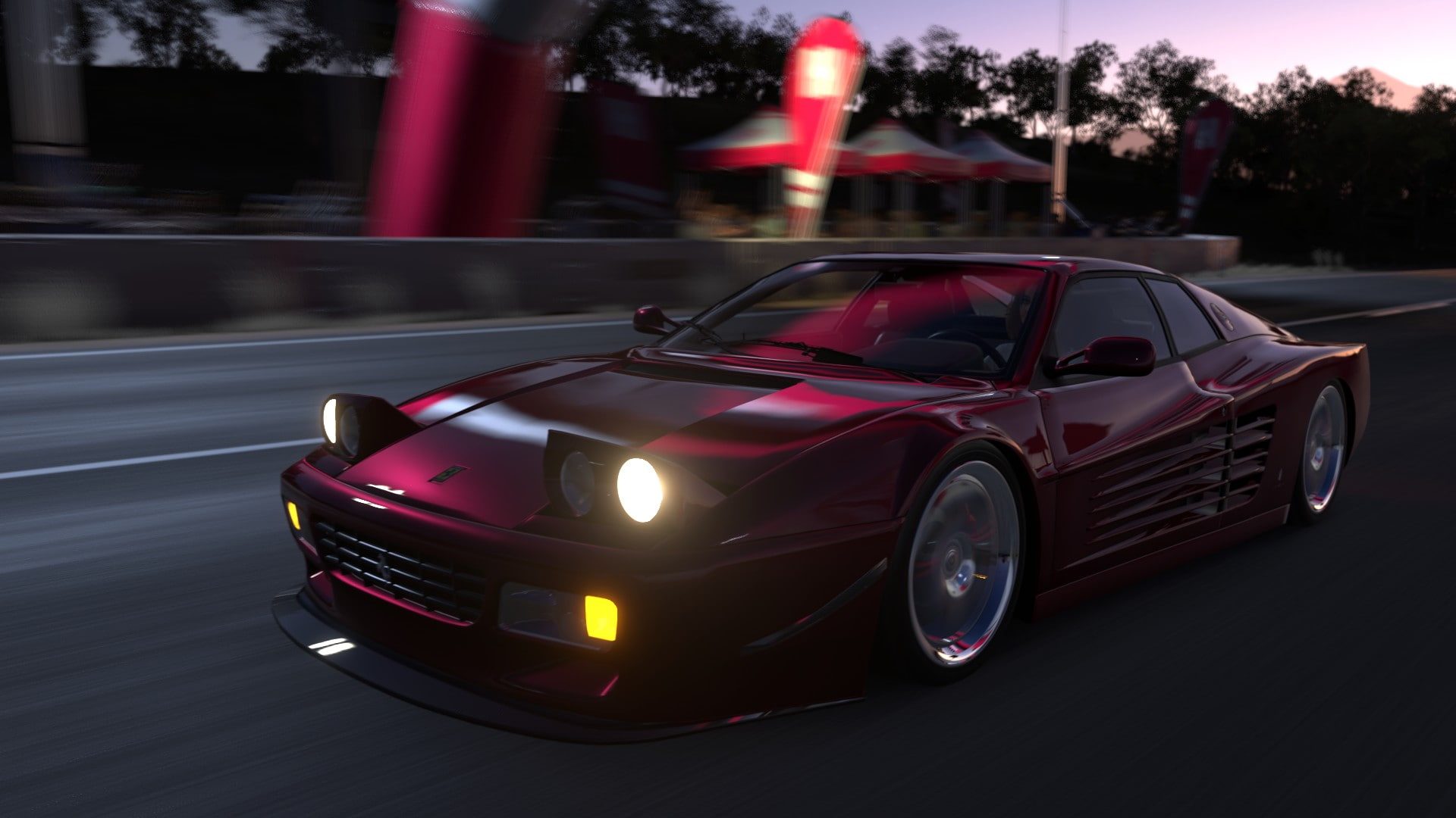 1080P, Ferrari 512 TR, Forza, HD Wallpaper