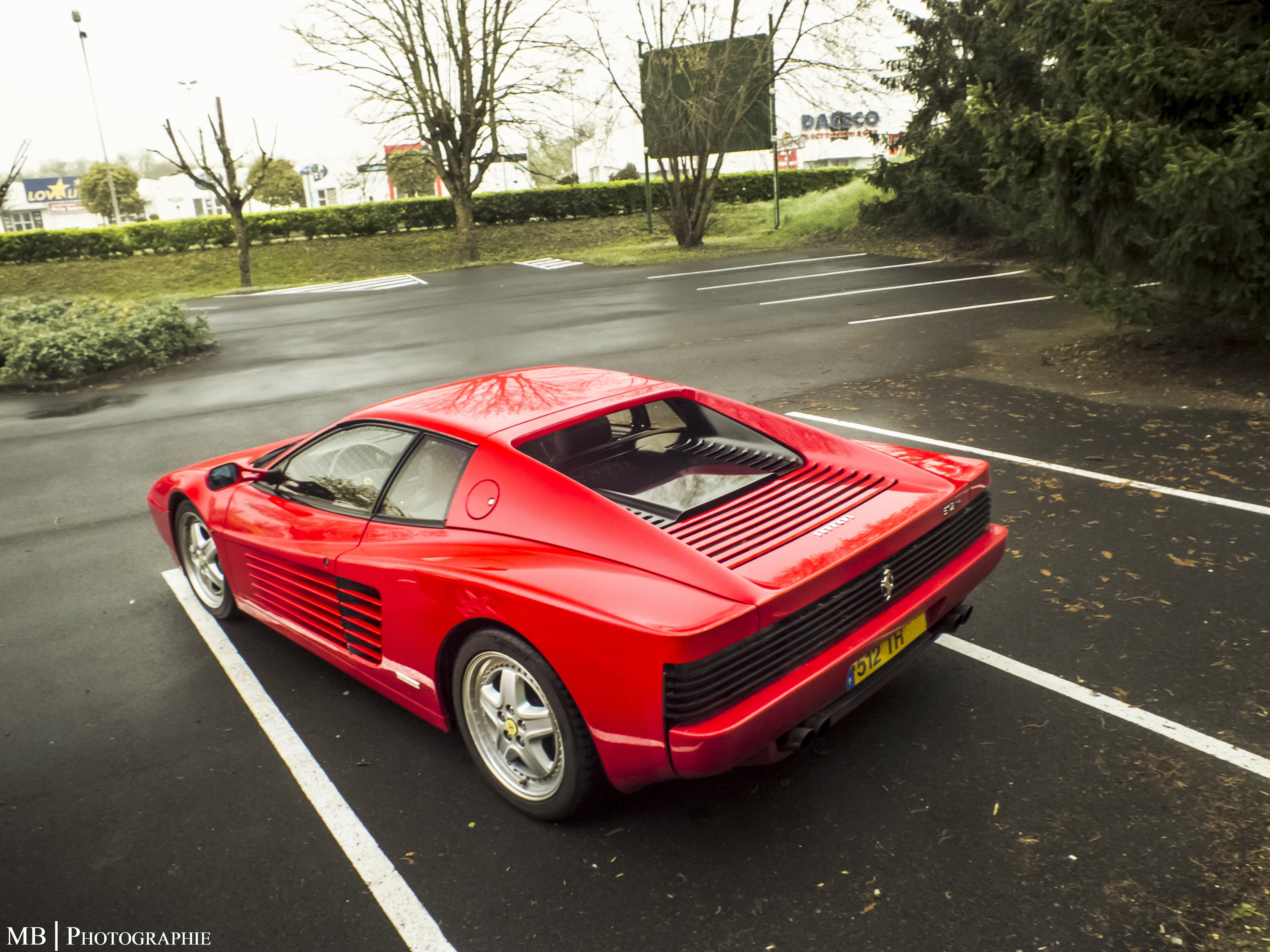 ferrari, testarossa, cars, f512, red, supercars, italia, 4K, 512, rouge, HD Wallpaper