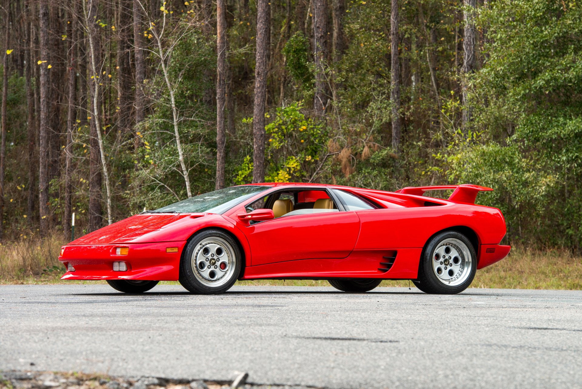 Lamborghini, 1080P, Vehicle, Sport Car, Lamborghini Diablo, Red Car, Supercar, Car, HD Wallpaper