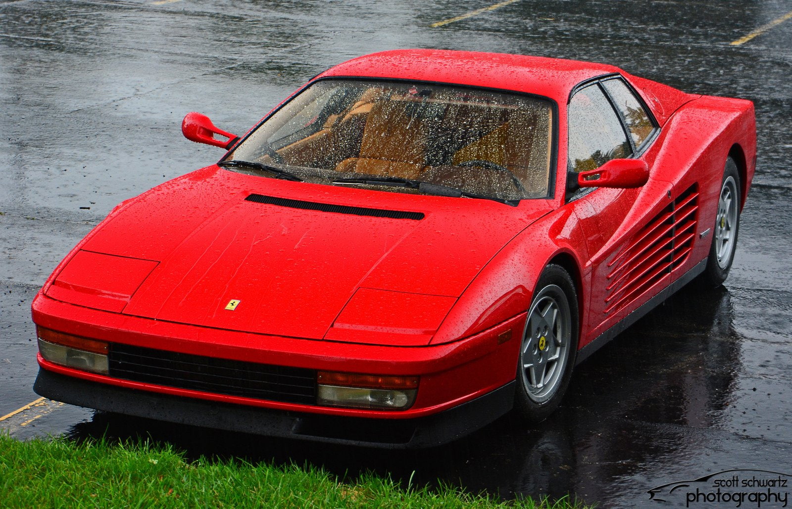 rouge, cars, ferrari, red, testarossa, supercars, italia, 720P, 512, f512, HD Wallpaper