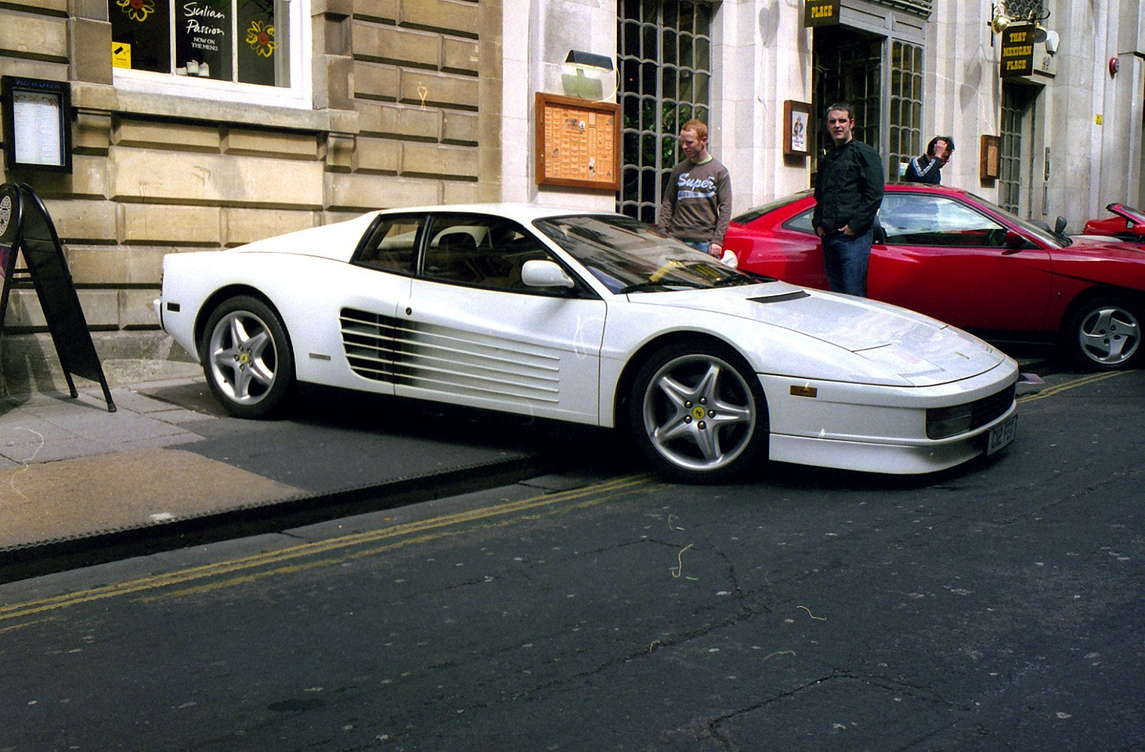f512, white, ferrari, 720P, blanc, italia, 512, testarossa, cars, supercars, HD Wallpaper