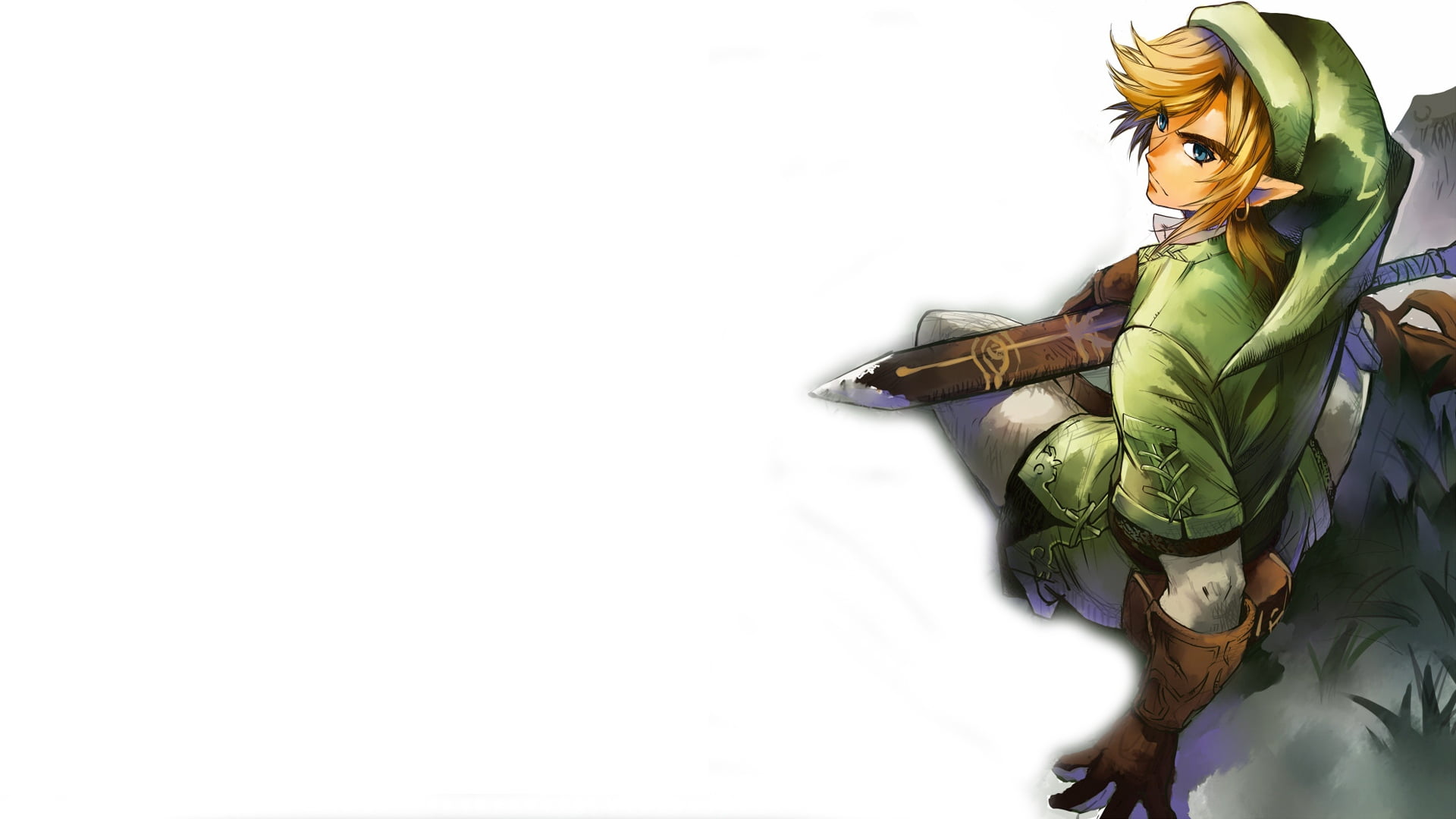 cold temperature, casual clothing, digital, link, clothing, women, the legend of zelda, nature, outdoors, war, winter, men, earring, backpack, military, HD Wallpaper