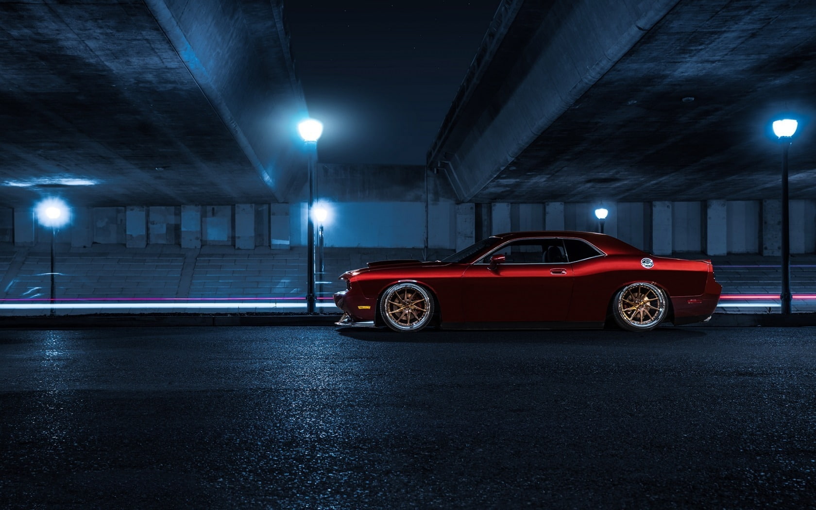 garde, dodge, view, avant, side, challenger, 720P, HD Wallpaper
