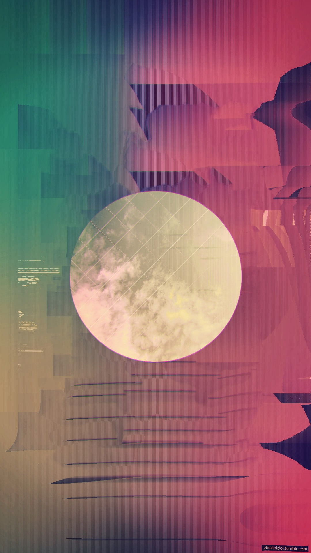 composite image, indoors, multiple exposure, digital composite, cloud - sky, nature, glitch art abstract circle, transparent, modern, architecture, no people, Phone HD Wallpaper