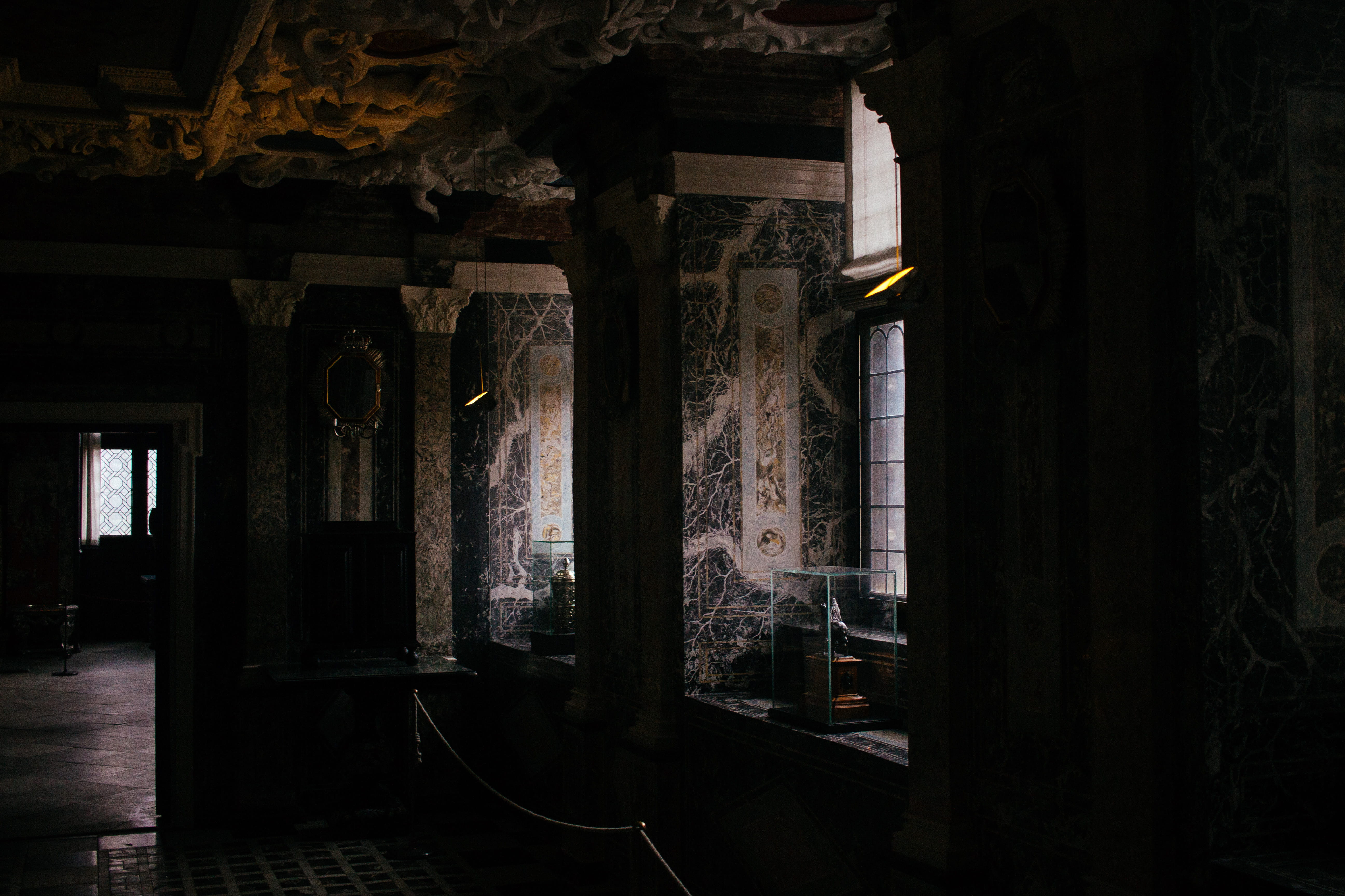 jewels, religion, architectural column, window, abandoned, building, copenhagen, damaged, obsolete, denmark, no people, old, architecture, 5K, history, HD Wallpaper