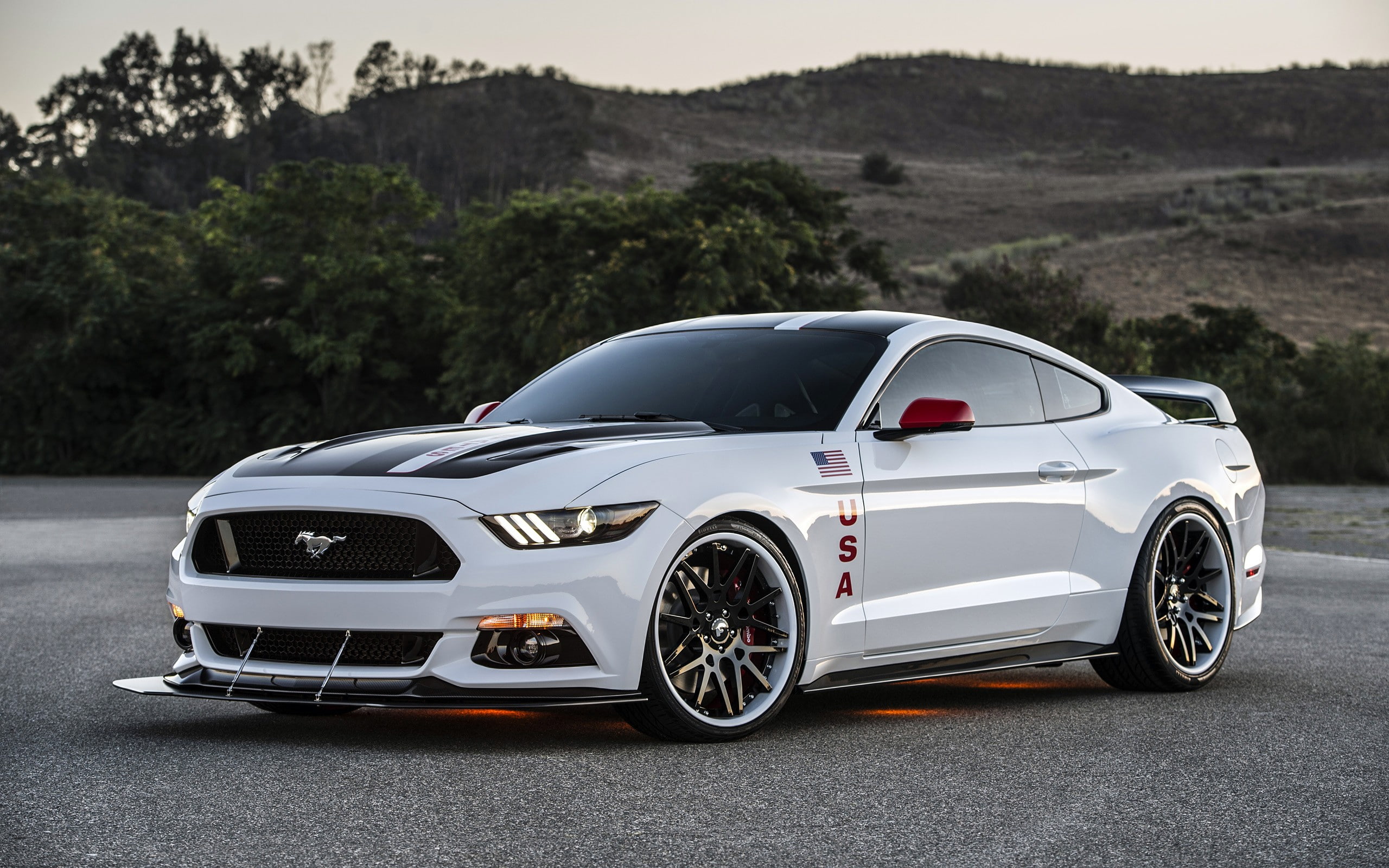 2K, Ford Mustang GT Apollo Edition, Ford, car, muscle cars, HD Wallpaper