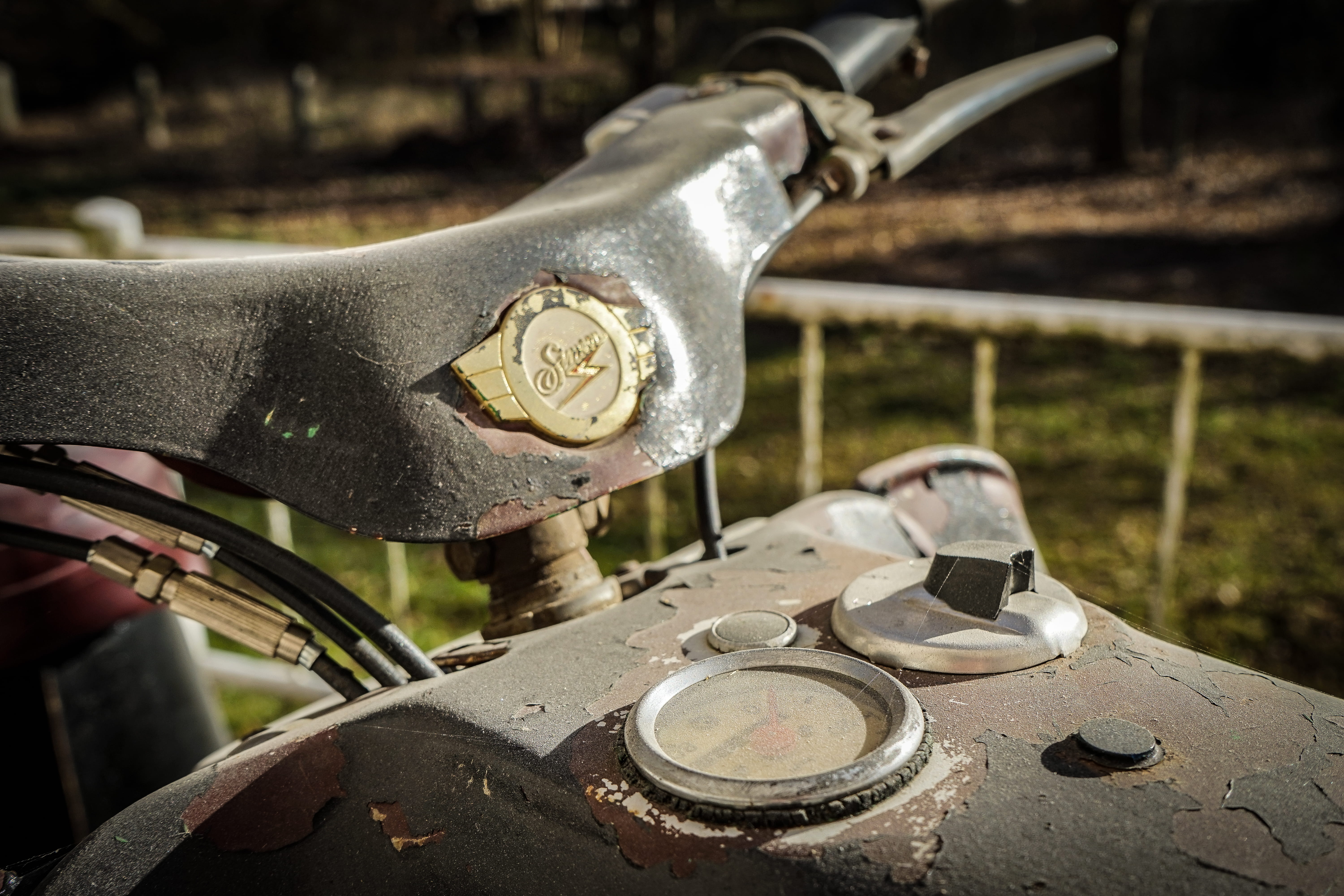 barnfund, tool, silver colored, machine, bicycle, schwalbe, axe, motor, creativity, 5K, focus on foreground, rusty, close-up, machinery, bike, rust, oldtimer, HD Wallpaper