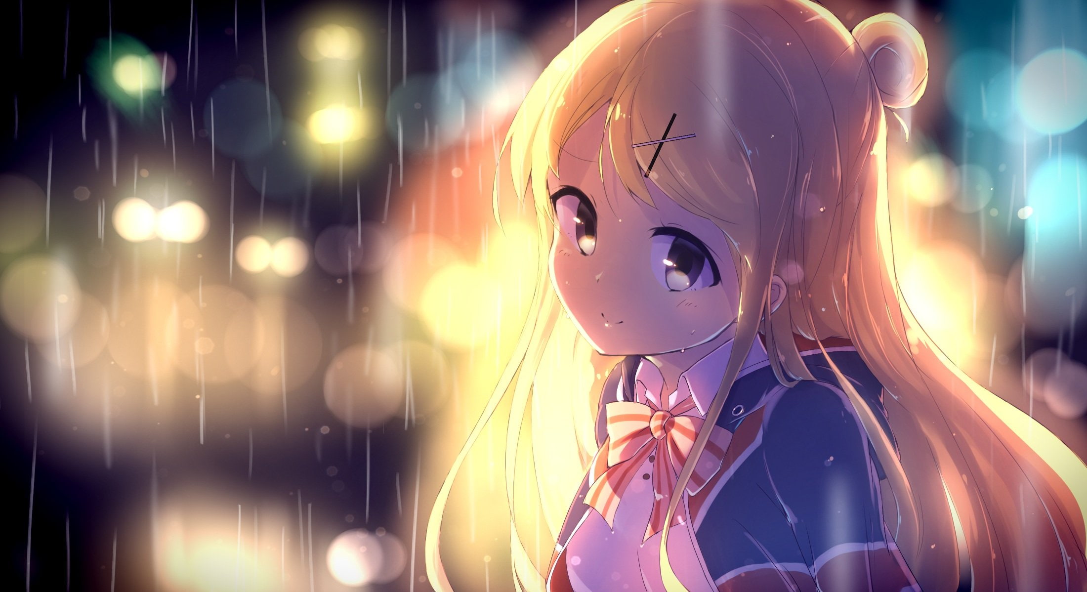 nitro, kujou, 1080P, kiniro, (mugityaoisii), karen, mosaic, HD Wallpaper