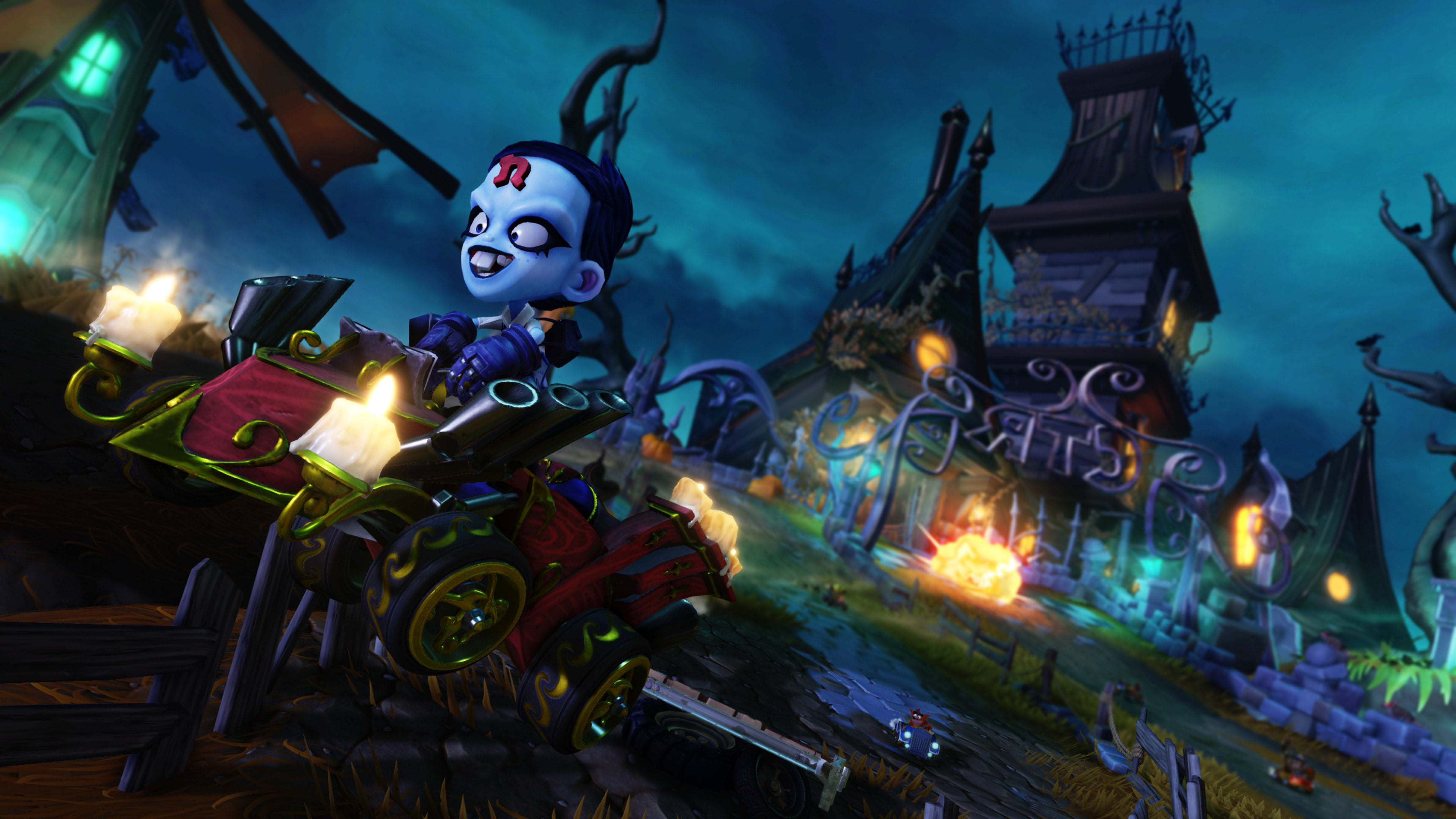 Crash Team Racing, Video Game, Crash Team Racing Nitro Fueled, 4K, HD Wallpaper