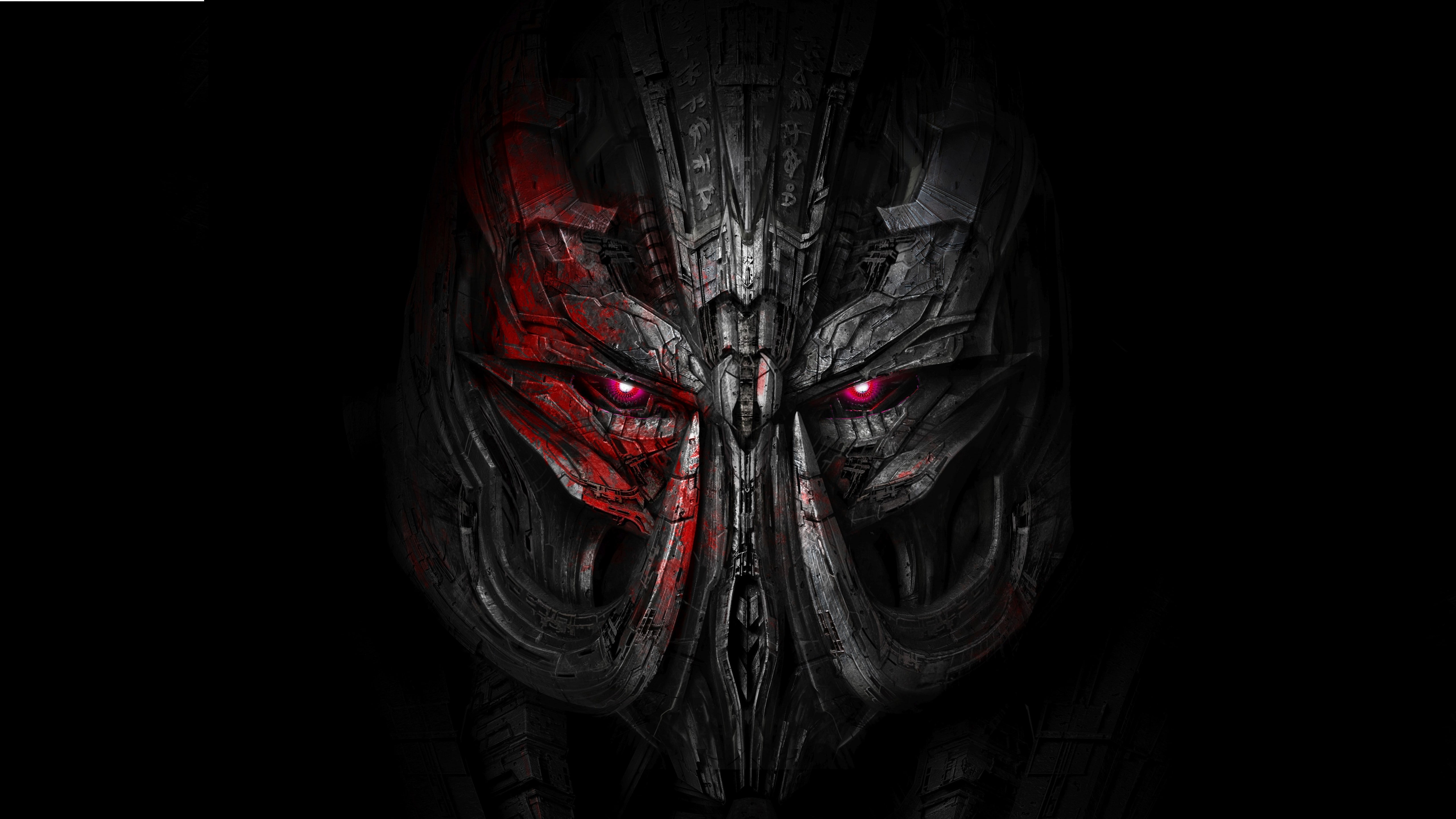 gray, Transformers: The Last Knight, red, best movies, digital, 5K, Transformers 5, black, HD Wallpaper