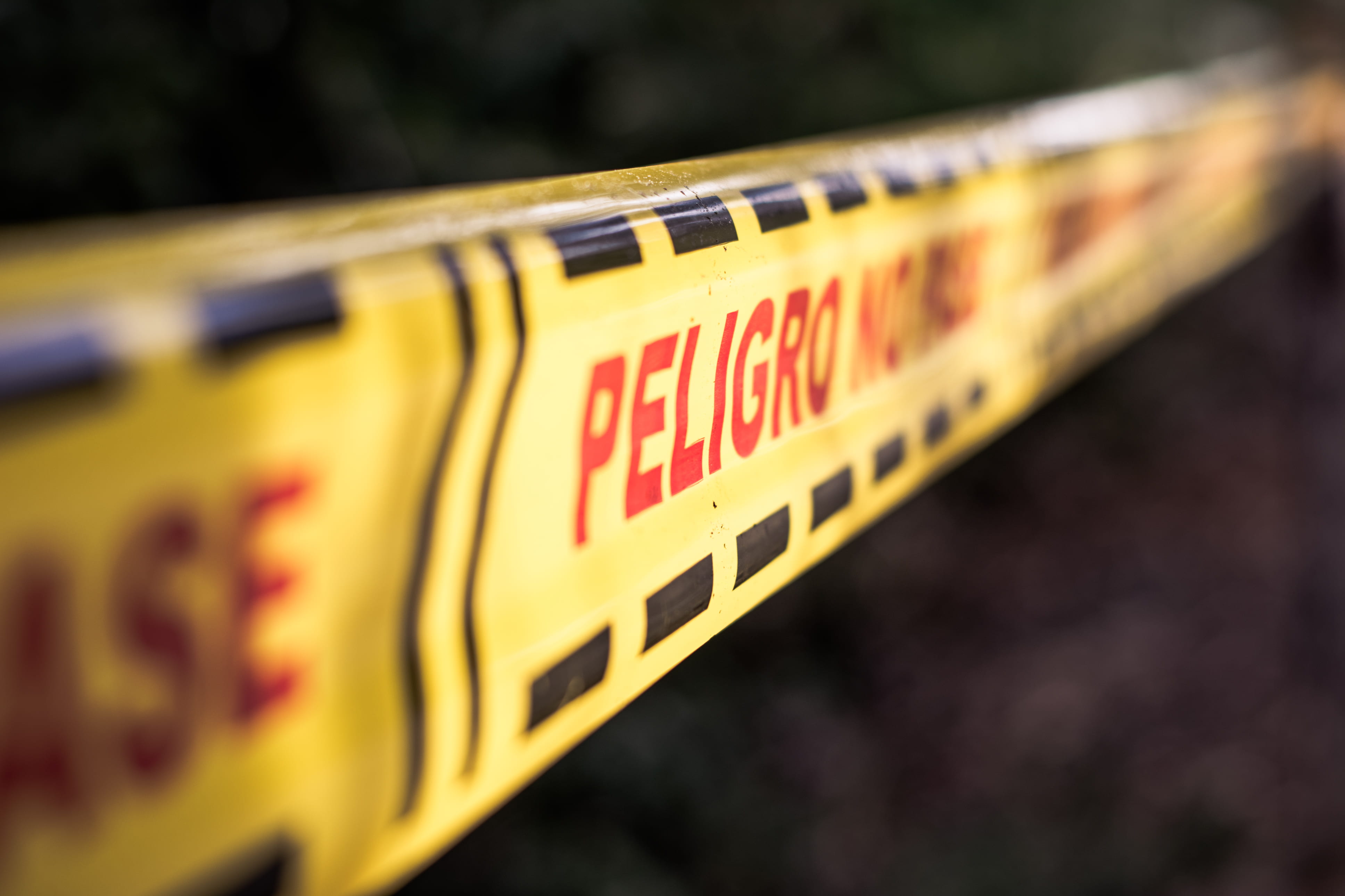 signage, warning sign, communication, close, transportation, lighting equipment, photography, danger, safety, outdoors, barricade, sign, closeup, risk, HD Wallpaper