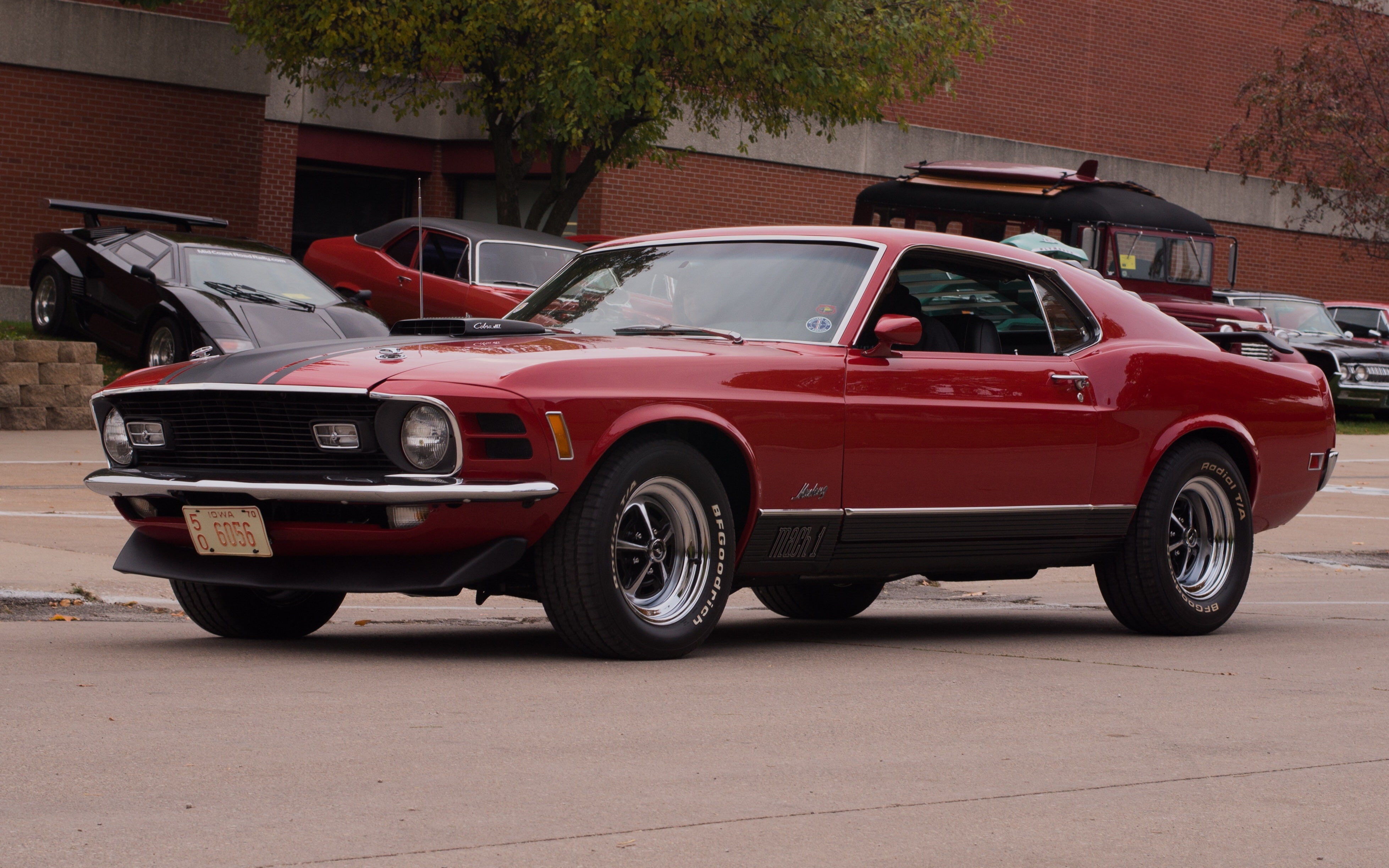 mach 1, Ford Mustang, 4K, muscle cars, HD Wallpaper