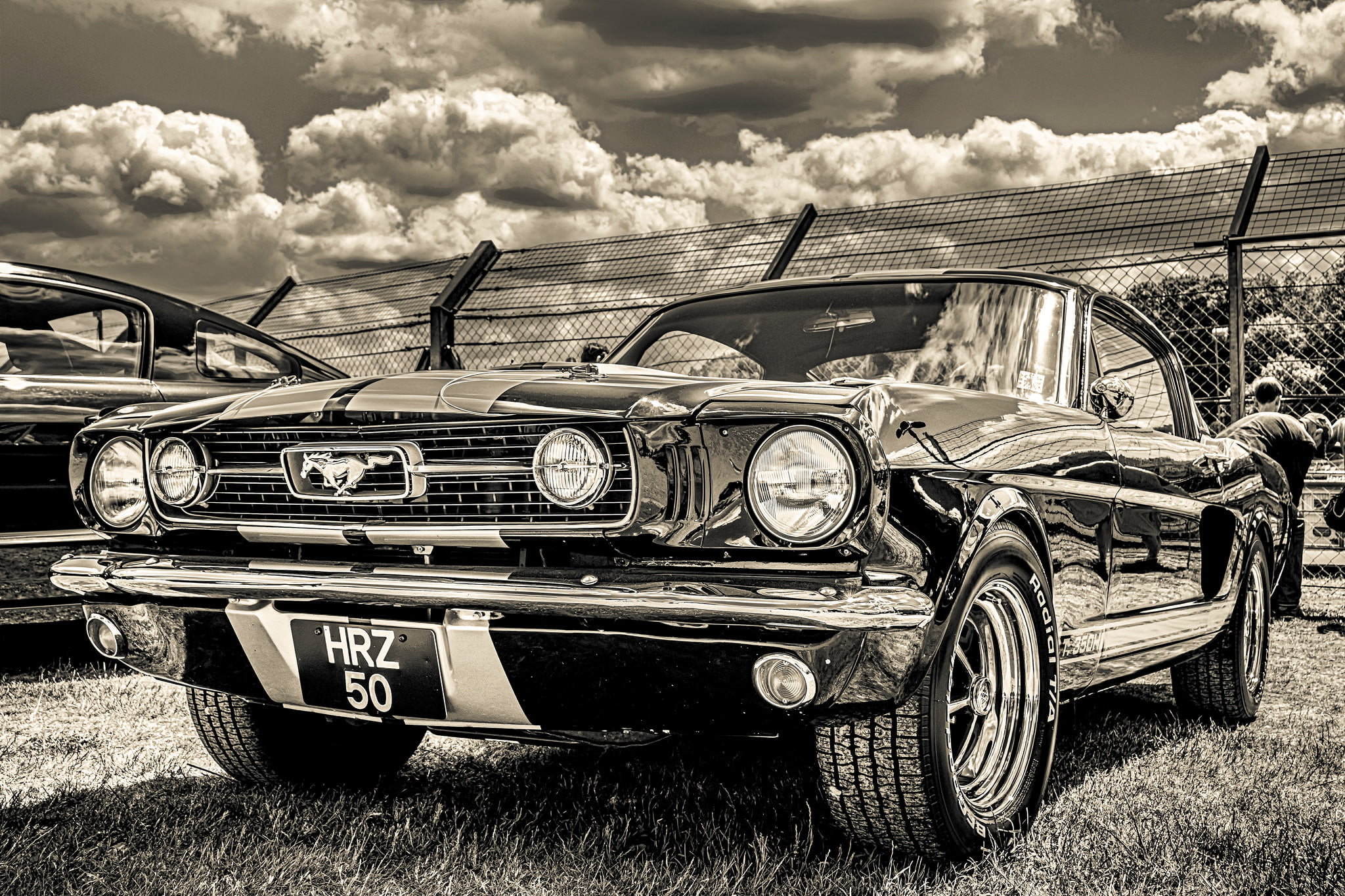 coupe, land vehicle, ford, abandoned, 1965, sky, day, transportation, Ford Mustang, luxury, cloud - sky, mode of transportation, motor vehicle, no people, HD Wallpaper