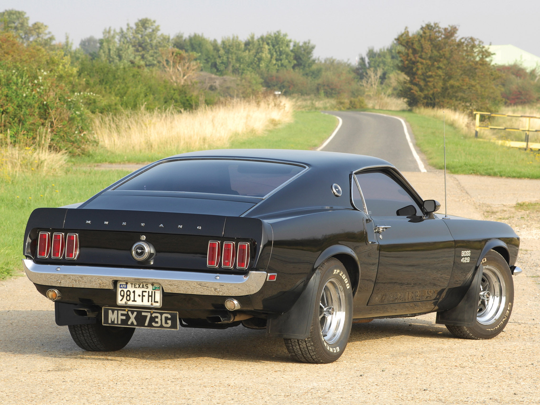 mustang, 1080P, muscle, boss, ford, 429, 1969, classic, HD Wallpaper