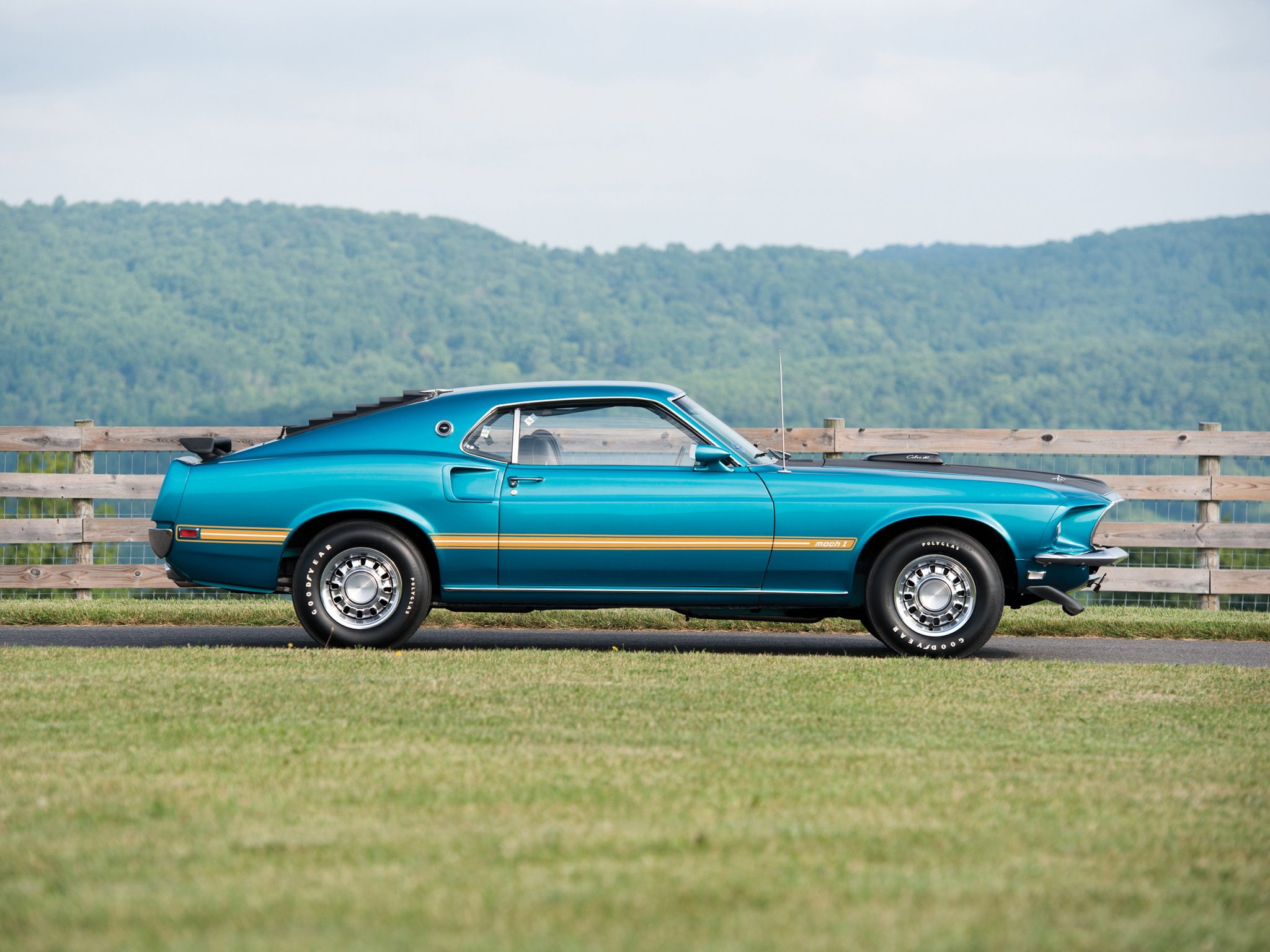 428, 1969, ford, mach 1, 63c, jet, 1080P, muscle, classic, mustang, cobra, HD Wallpaper