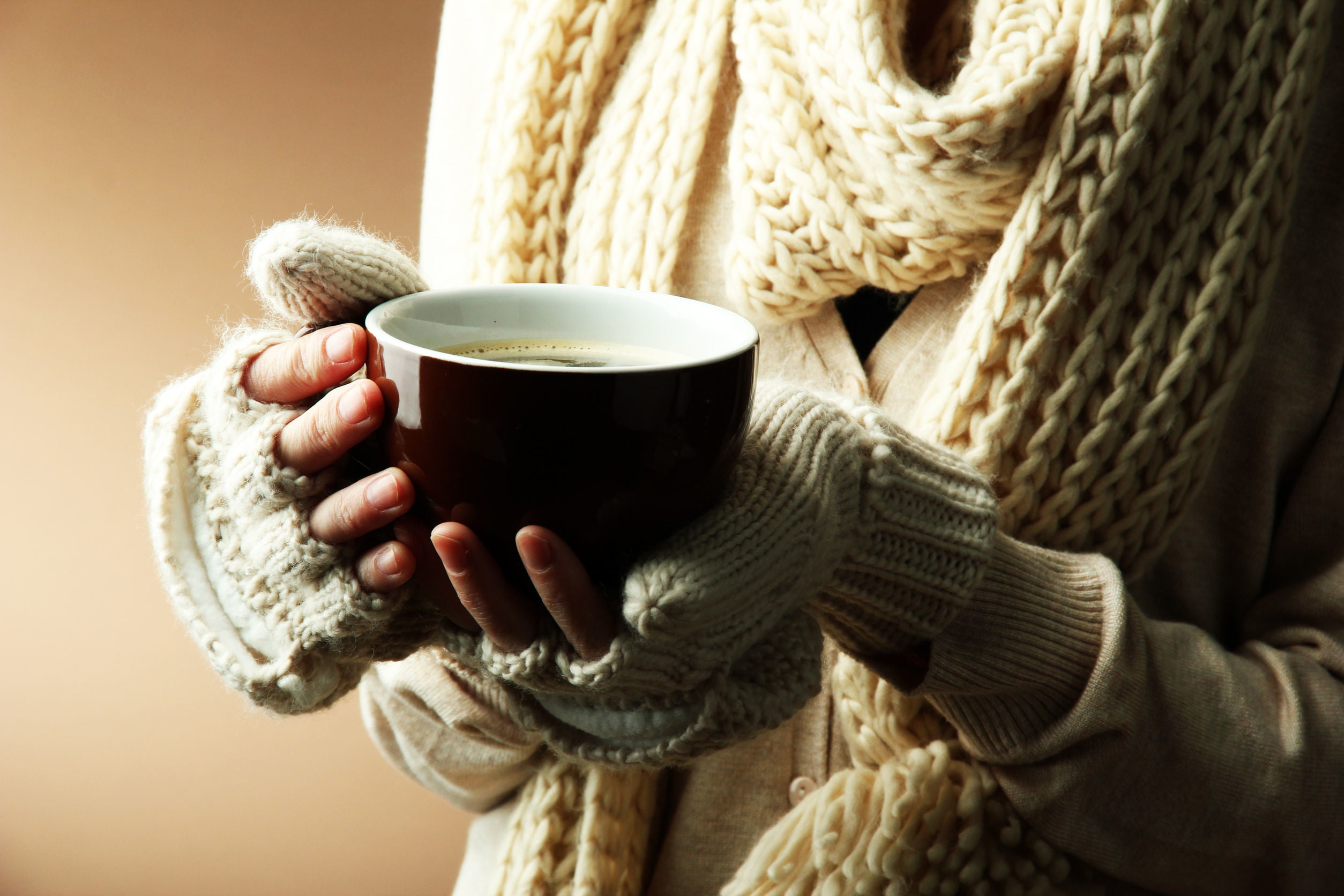 refreshment, warm Clothing, widescreen, season, wool, cold - Temperature, knitted, Cup, people, winter, ceramic, black, heat - Temperature, lifestyles, HD Wallpaper
