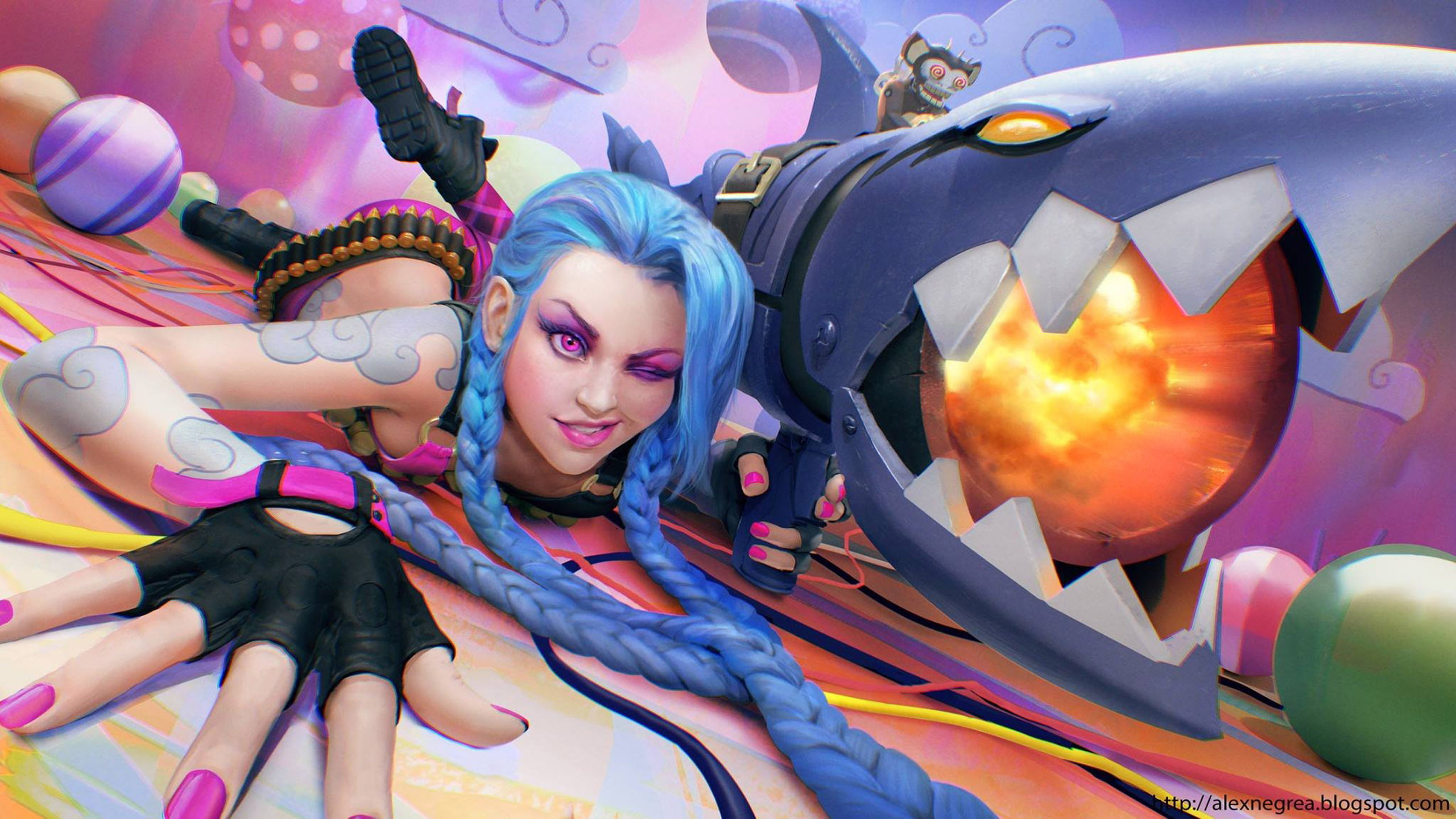 street, fighter, blue, juri, fantasy, legends, hair, girl, league, 2K, hd, art, braids, HD Wallpaper