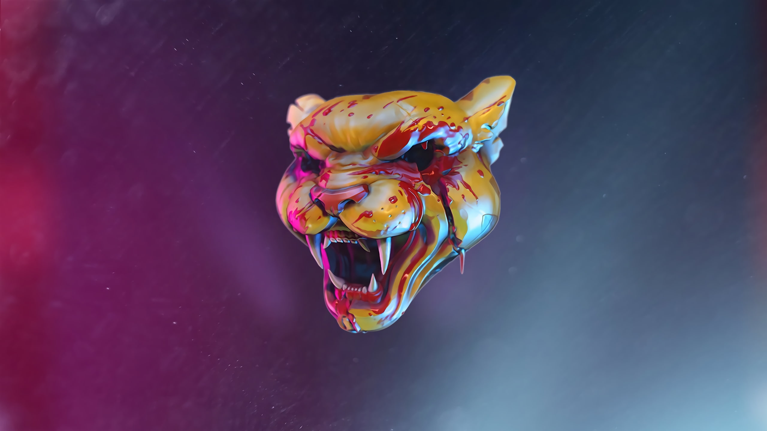 mask, cat, 2K, Hotline Miami, HD Wallpaper