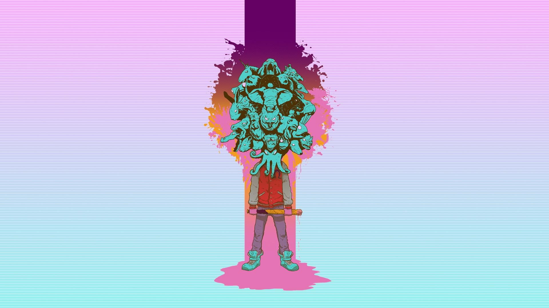 1080P, Hotline Miami, HD Wallpaper
