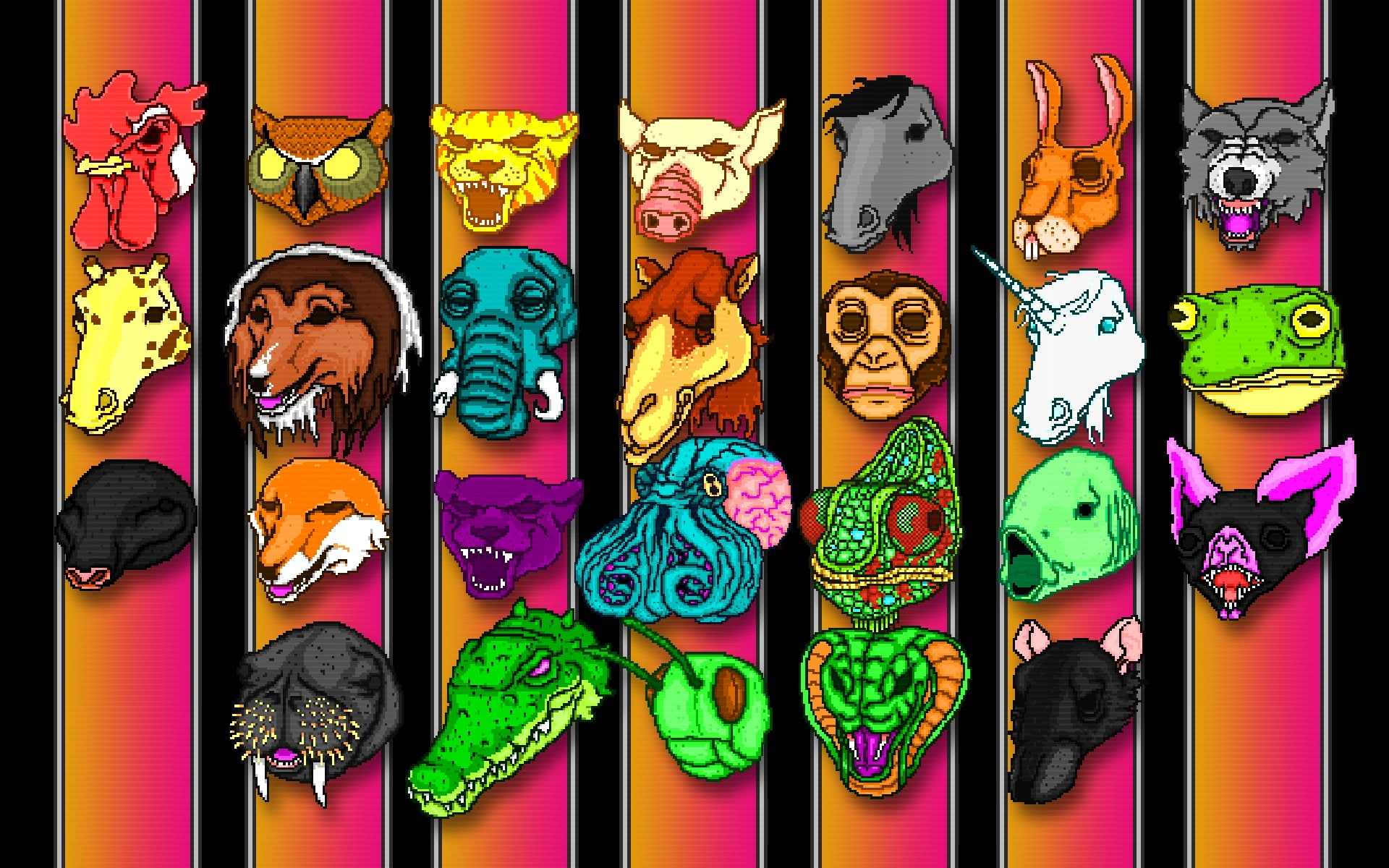 1080P, Hotline Miami, HD Wallpaper