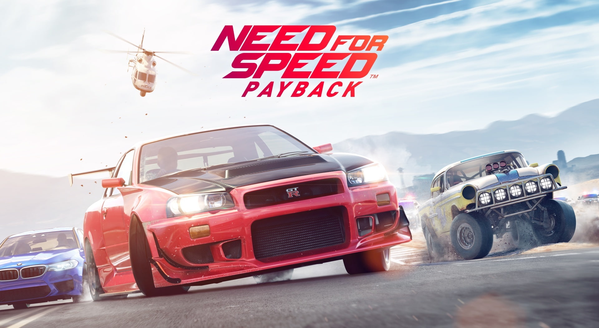 speed, land vehicle, Cars, Games, needforspeed, motor vehicle, western script, 1080P, sunlight, need, mode of transportation, videogame, payback, outdoors, HD Wallpaper
