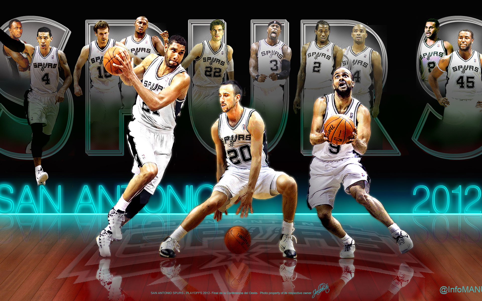 nba, basketball, san, 1080P, antonio, spurs, HD Wallpaper