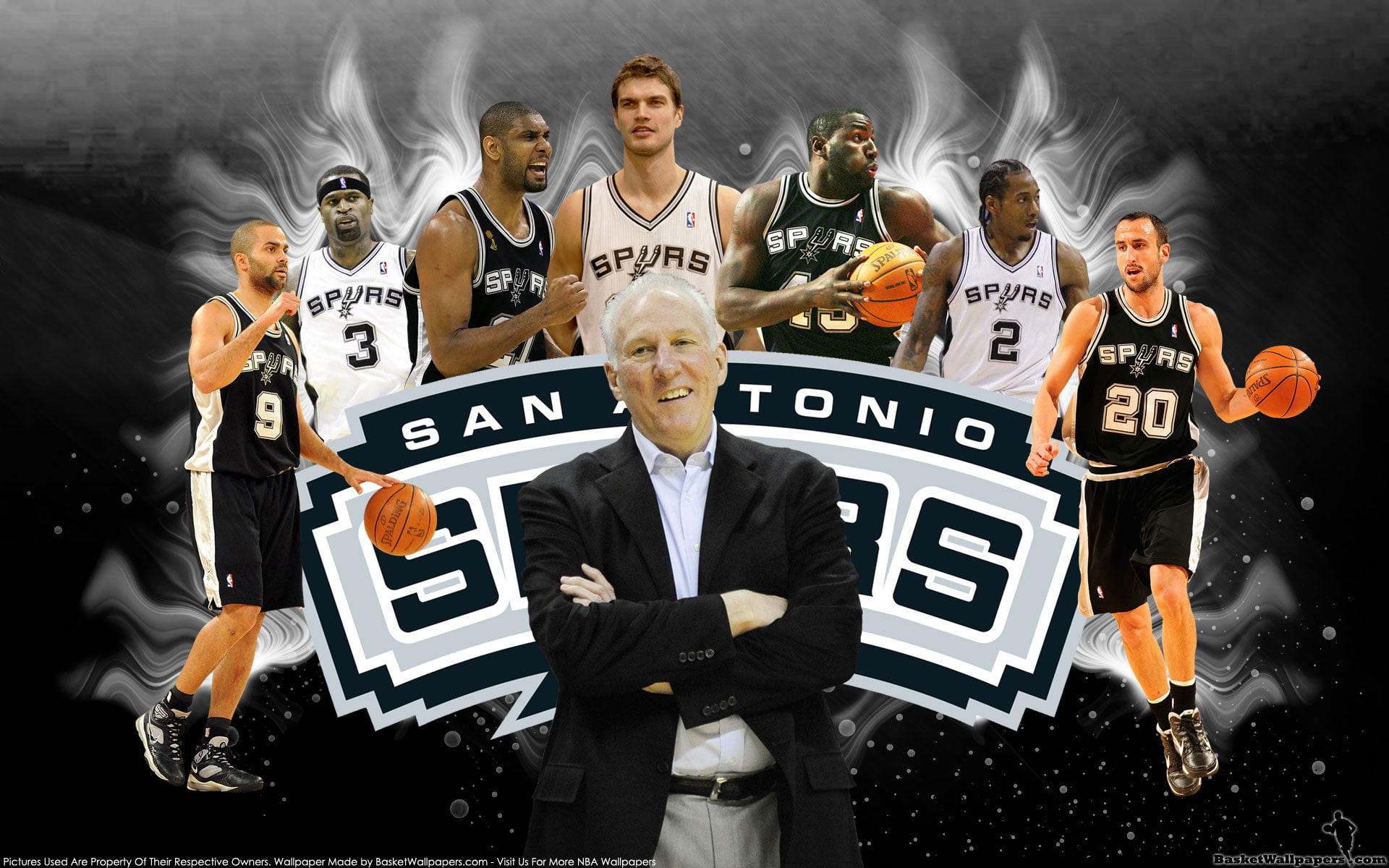 nba, antonio, spurs, san, 1080P, basketball, HD Wallpaper