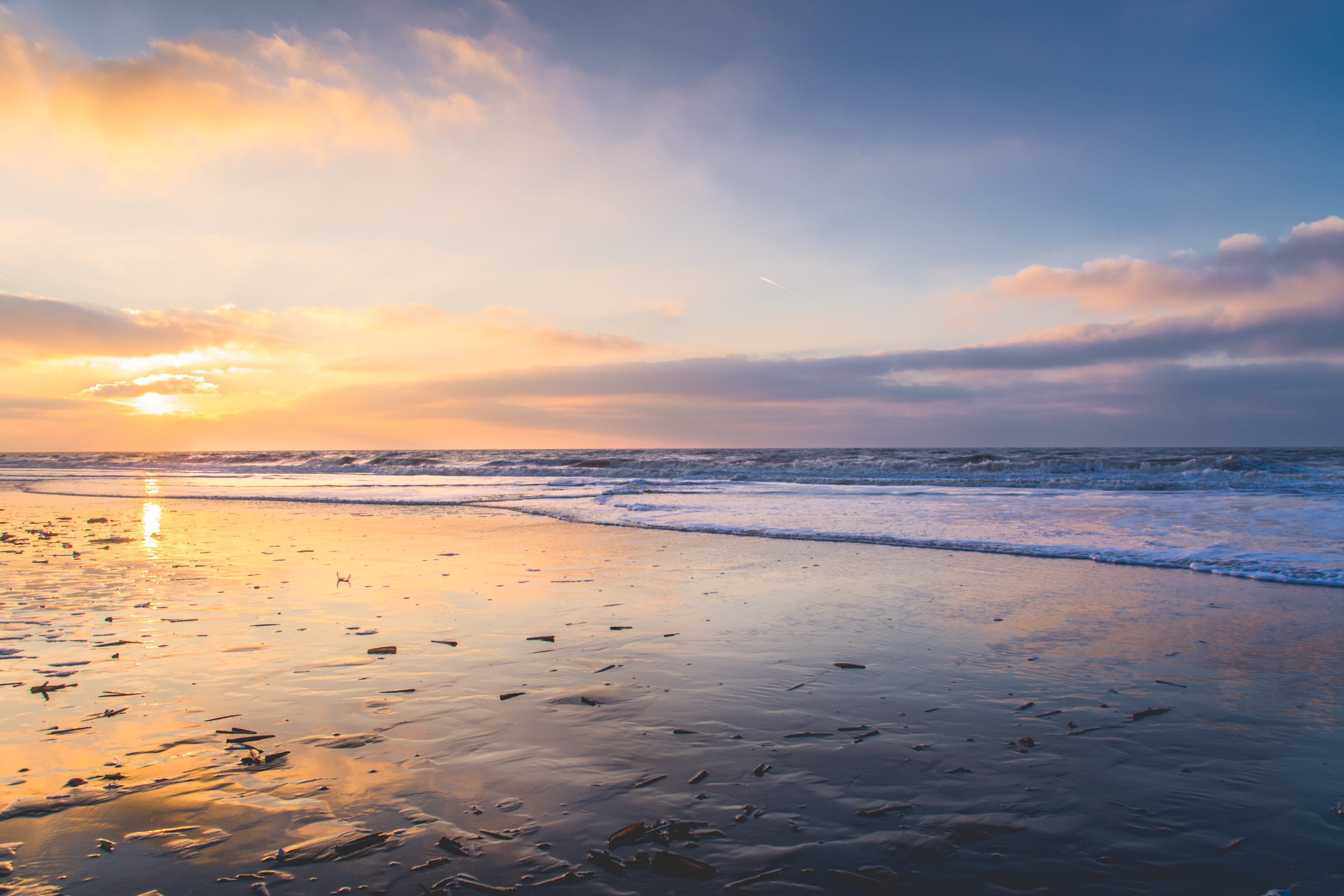 party, horizon over water, view, clouds, travel, sea, vacation, zandvoort, netherlands, relax, sky, summer, tranquil scene, europe, beautiful, horizon, HD Wallpaper