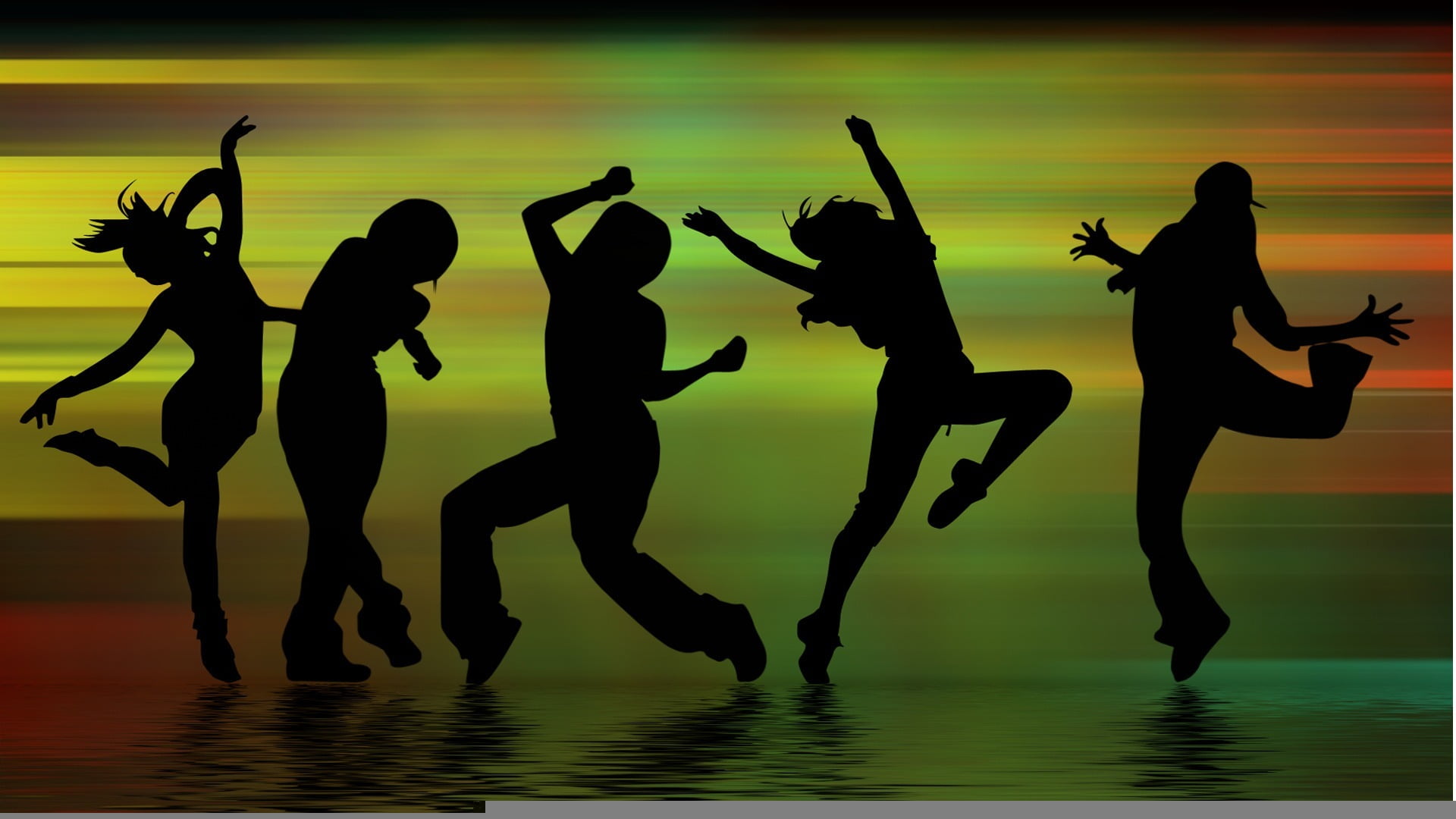 adult, human arm, full length, enjoyment, arms raised, illustration, 1080P, dancing, females, disco Dancing, the Human Body, young Adult, lifestyles, HD Wallpaper