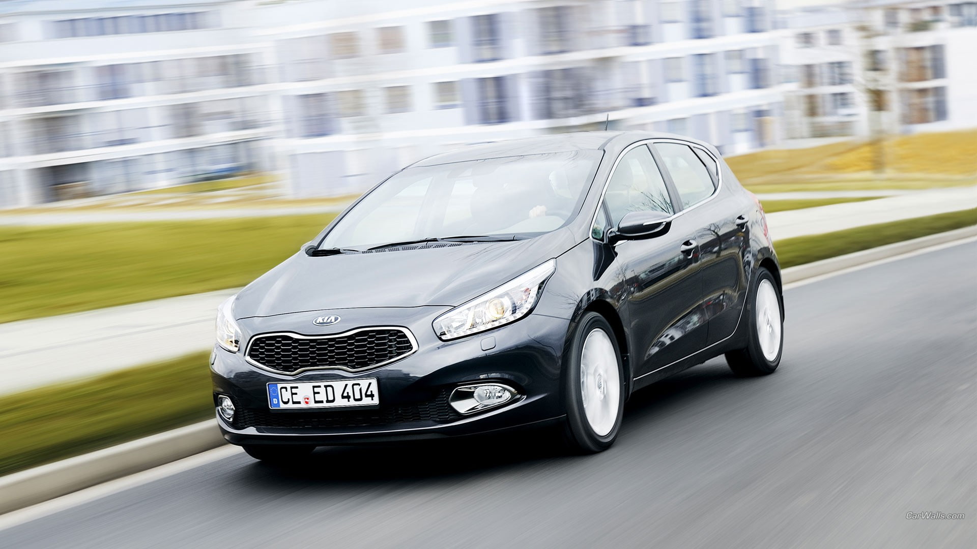 1080P, car, Kia Ceed, vehicle, Kia, HD Wallpaper