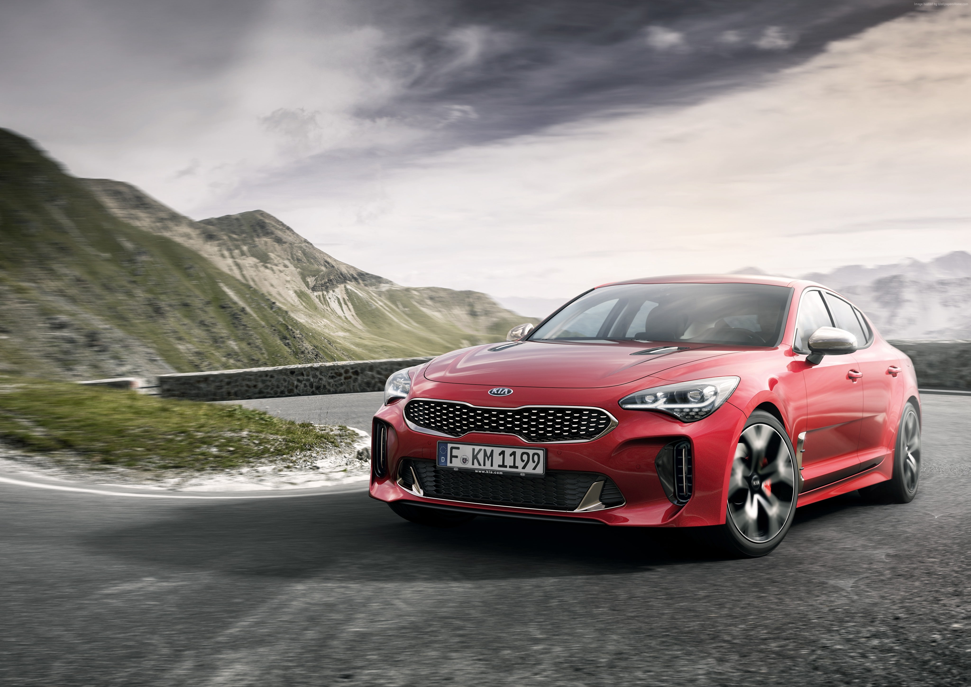 Kia Stinger. GT, front, 4K, NAIAS 2017, HD Wallpaper