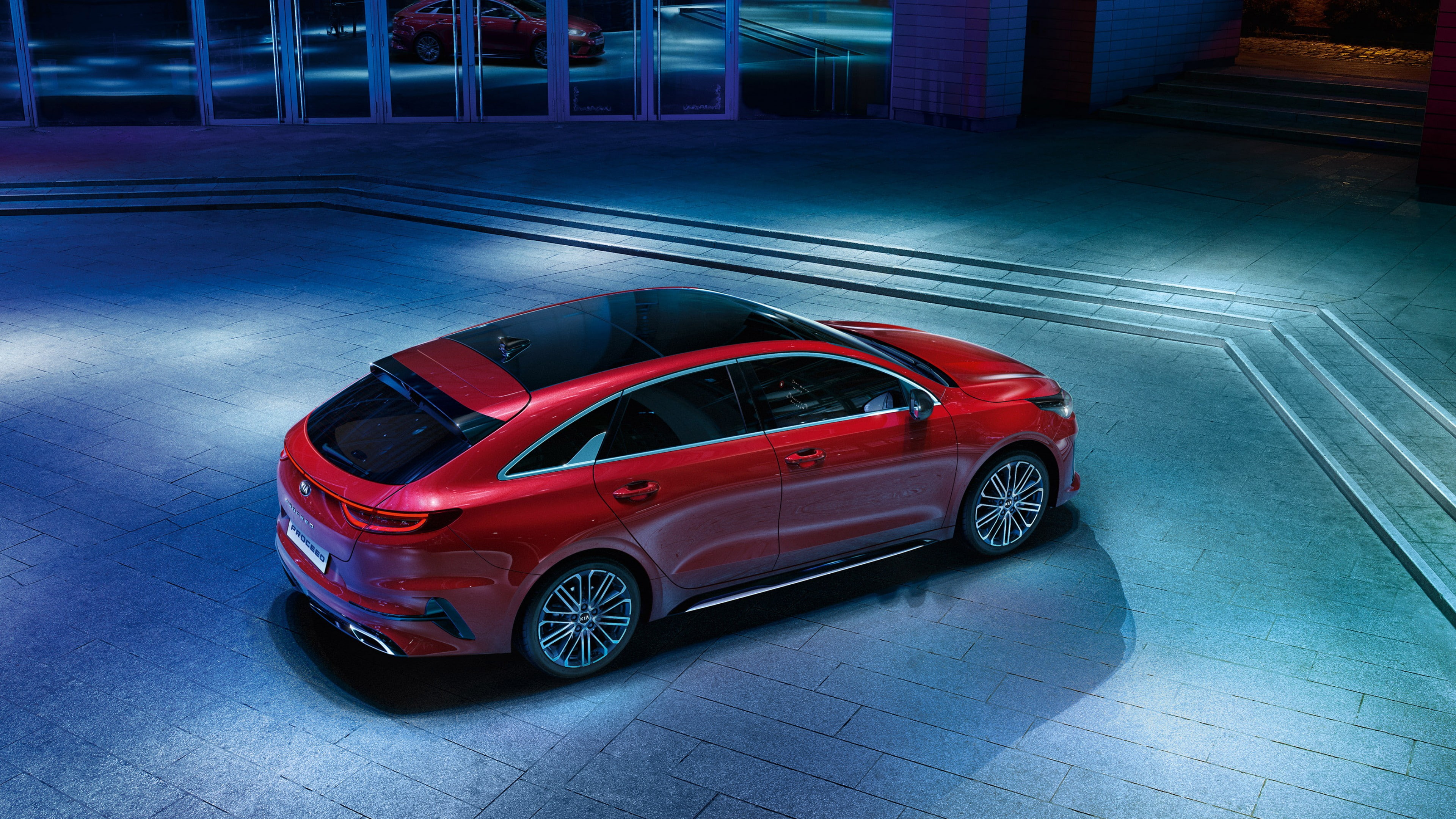 2019 Cars, Kia ProCeed GT, 4K, 4K, HD Wallpaper