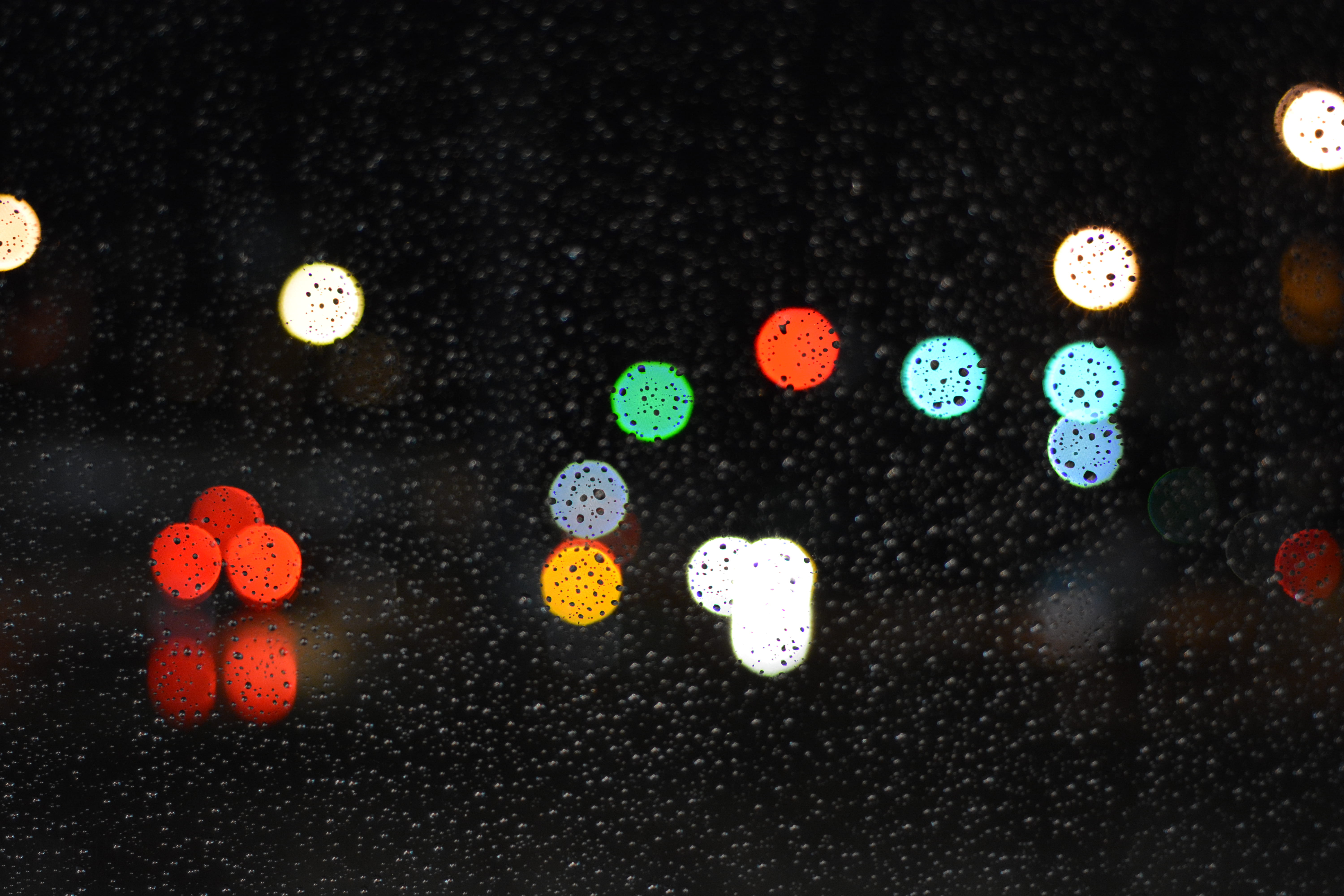 full frame, architecture, texture, no people, tower, indoors, rain, game, close-up, red, droplets, clock tower, light, bokeh, 5K, studio shot, wet, lighting, HD Wallpaper