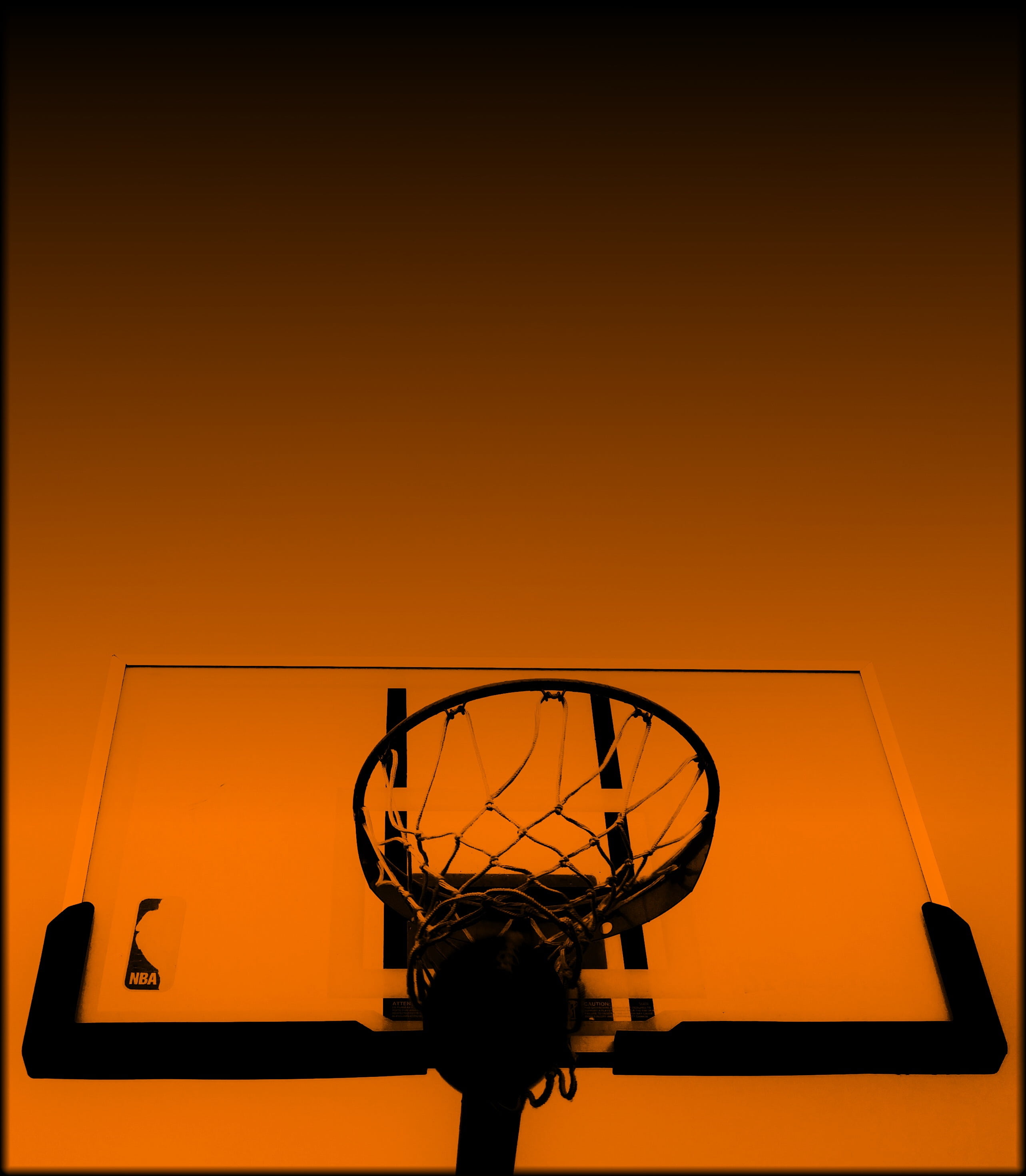 sport, net - sports equipment, architecture, technology, beauty in nature, sunset, basketball, ring, competition, electric lamp, copy space, ball, astronomy, Phone HD Wallpaper