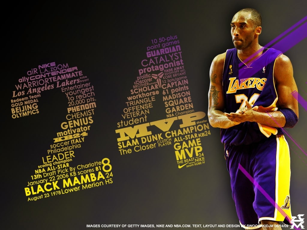 athletes, lakers, American, hd, tattoos, kobe, nba, bryant, 480P, angeles, art, los, sports, basketball, x, HD Wallpaper