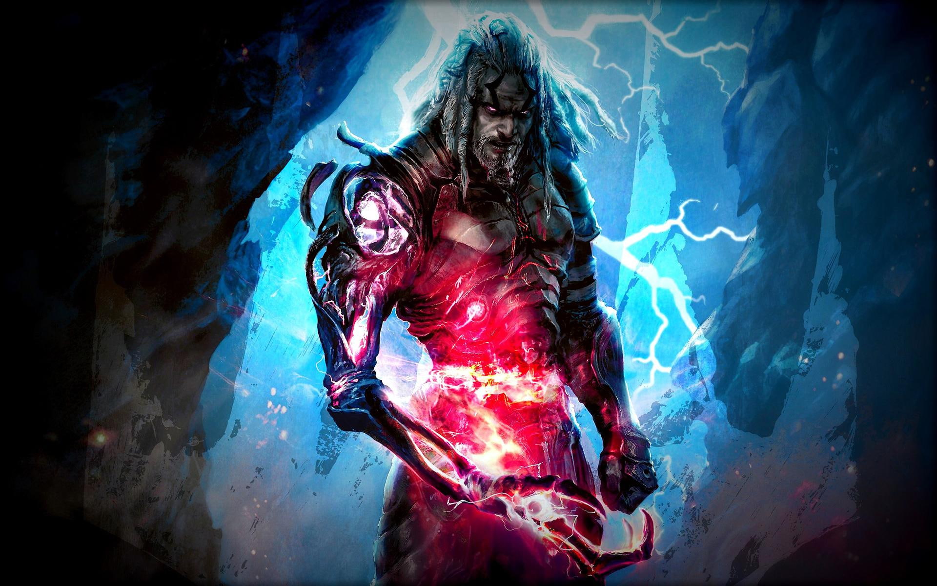 3d and abstract, 2012, socerer, picture, fantasy, sorcerer, powerful, 1080P, HD Wallpaper