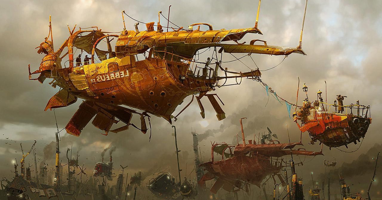 nautical vessel, game, artworks, grayscale, digital artworks, cloud - sky, outdoors, destruction, transportation, video game photos, nature, sinking, 720P, HD Wallpaper