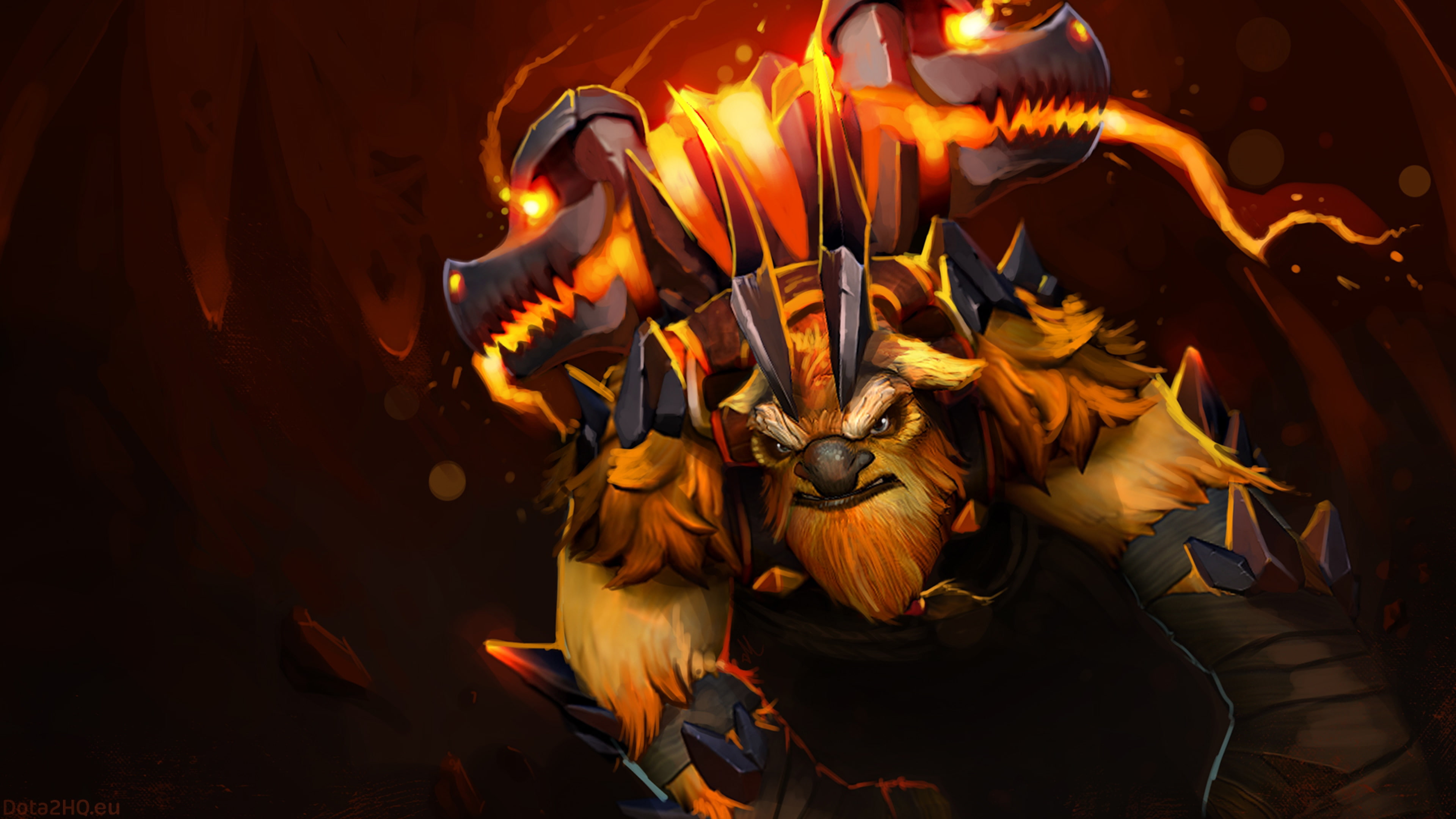 hd, hero, support, mobile, dota, initiator, 4K, nuker, earthshaker, phone, roles, disabler, HD Wallpaper
