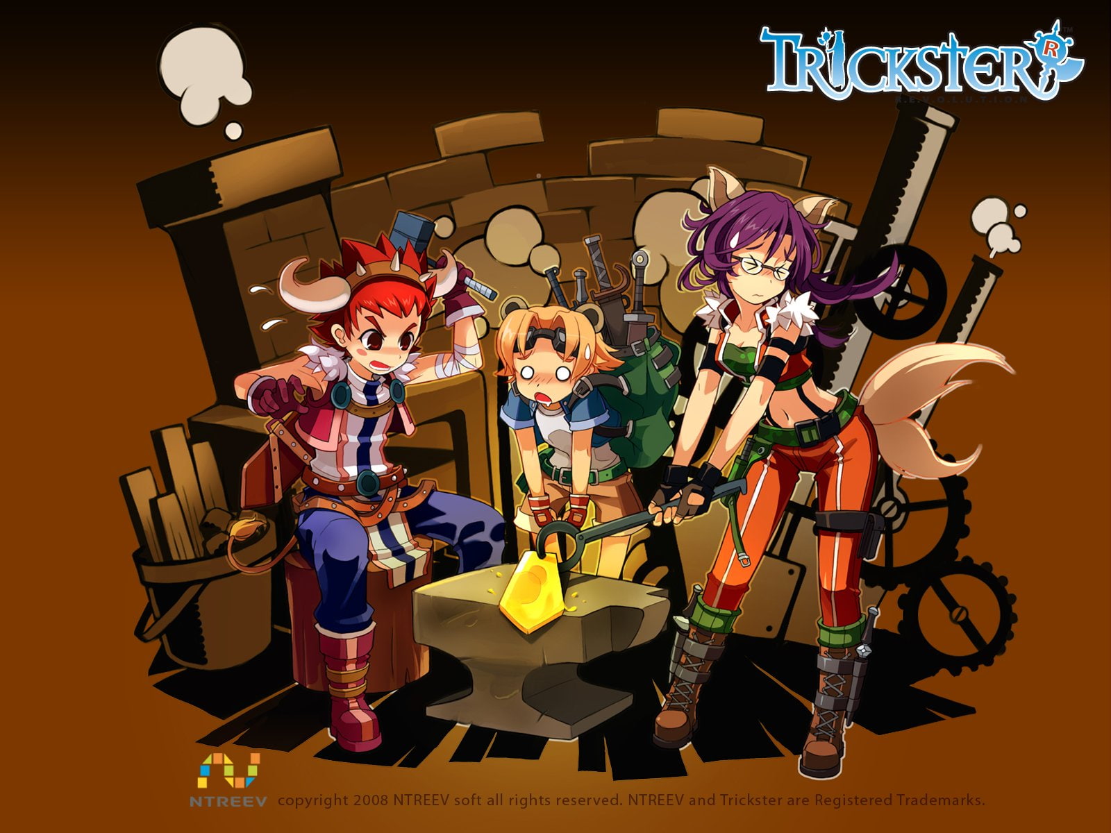 720P, trickster, online, anime, rpg, mmo, fantasy, HD Wallpaper