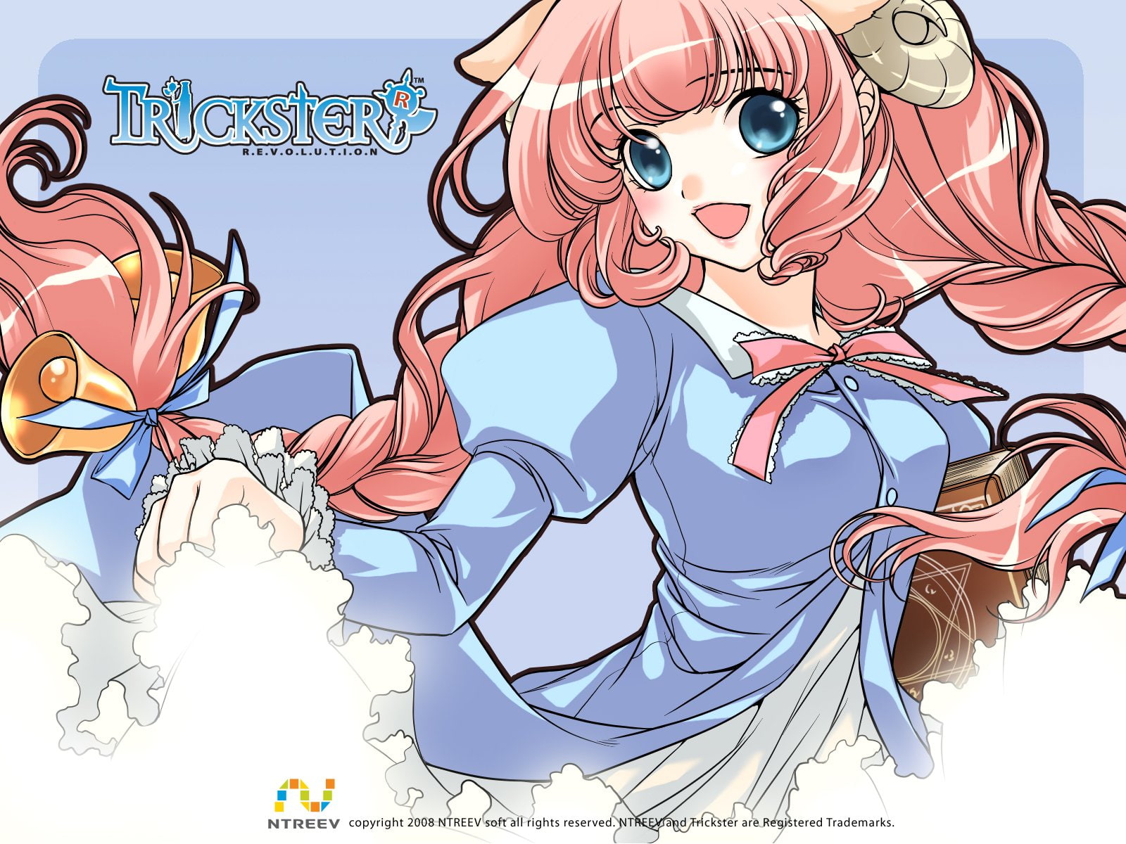 720P, trickster, fantasy, anime, rpg, online, mmo, HD Wallpaper