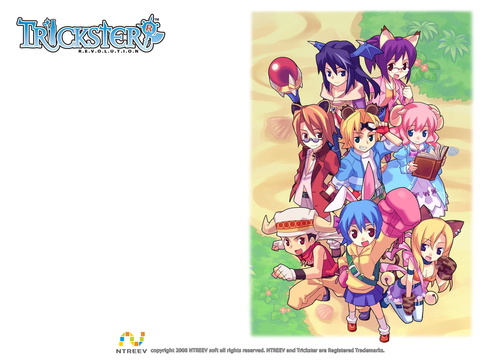 online, rpg, mmo, fantasy, 720P, anime, trickster, HD Wallpaper