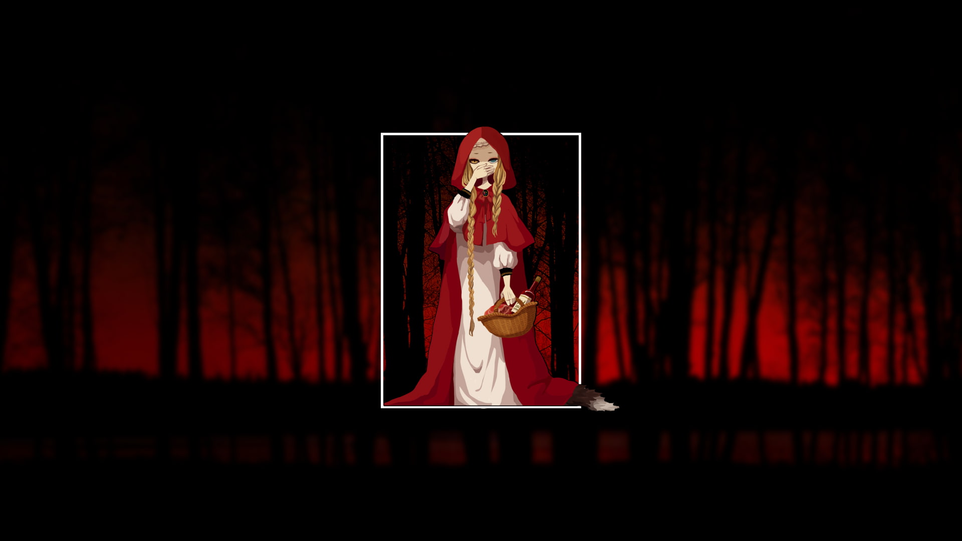 adult, women, creativity, stage - performance space, one person, Little Red Riding Hood, young adult, performance, theatrical performance, 1080P, entertainment occupation, HD Wallpaper