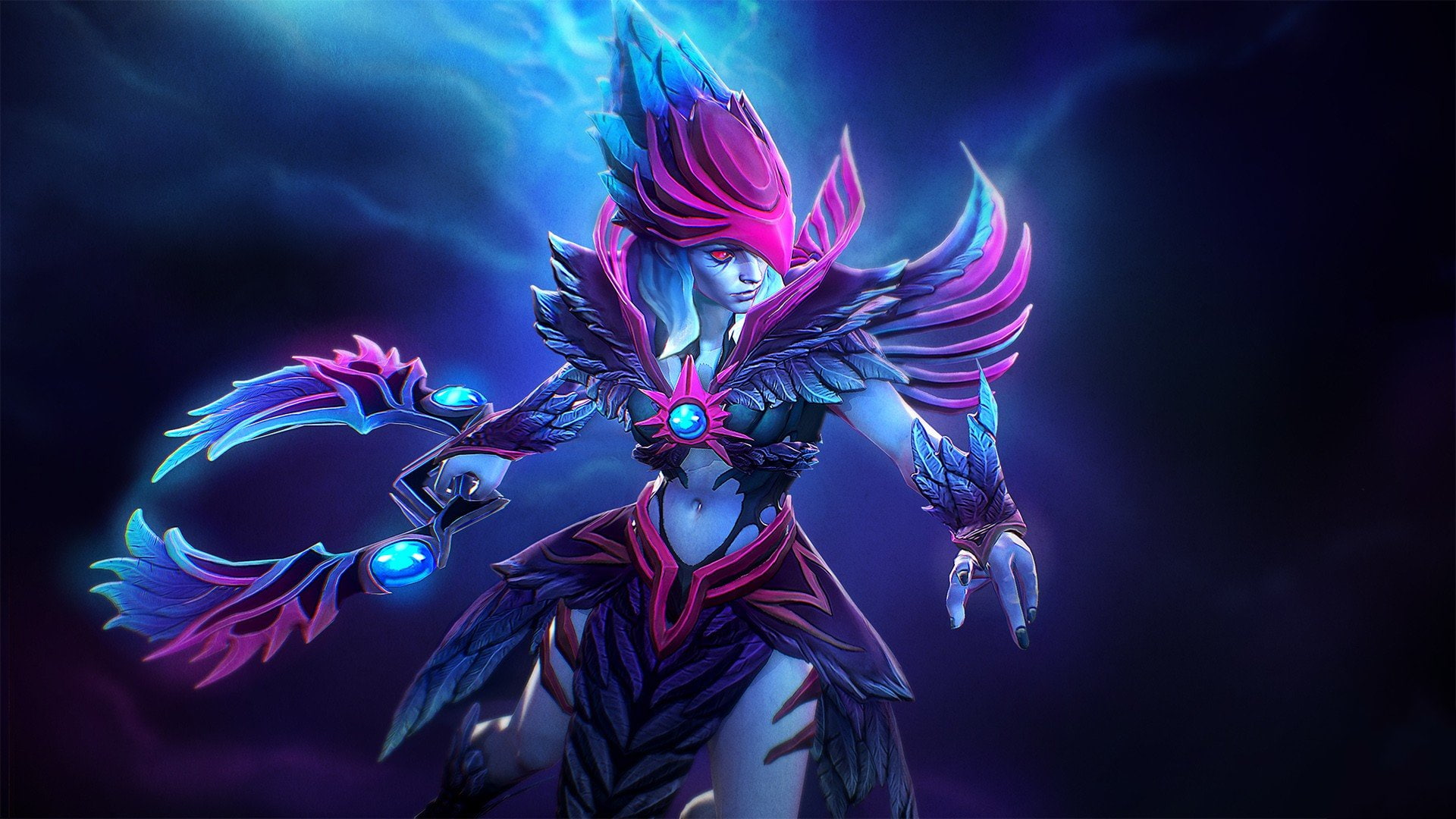 Woman, 1080P, Dota, Video Game, DotA 2, Vengeful Spirit (DotA 2), Fantasy, Girl, HD Wallpaper