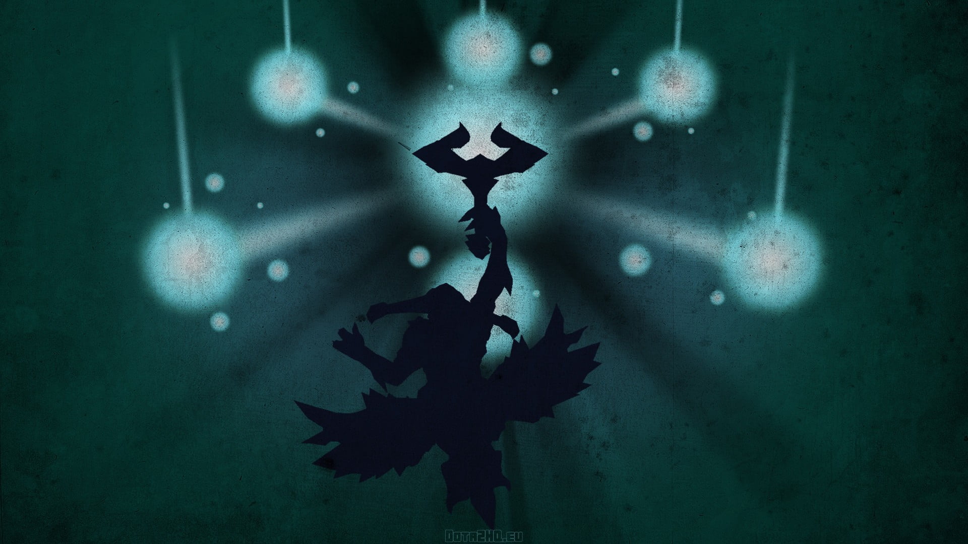 creativity, silhouette, celebration, no people, christmas, Dota 2, Outworld devourer, shape, arts culture and entertainment, 1080P, representation, nature, HD Wallpaper