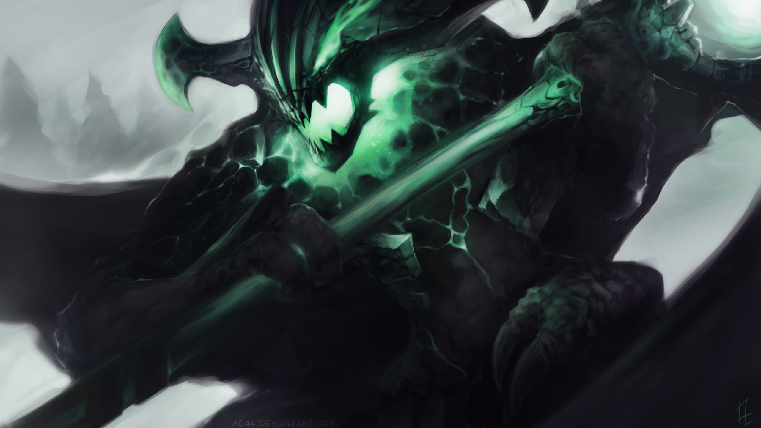 art, outworld, 2K, devourer, dota, HD Wallpaper