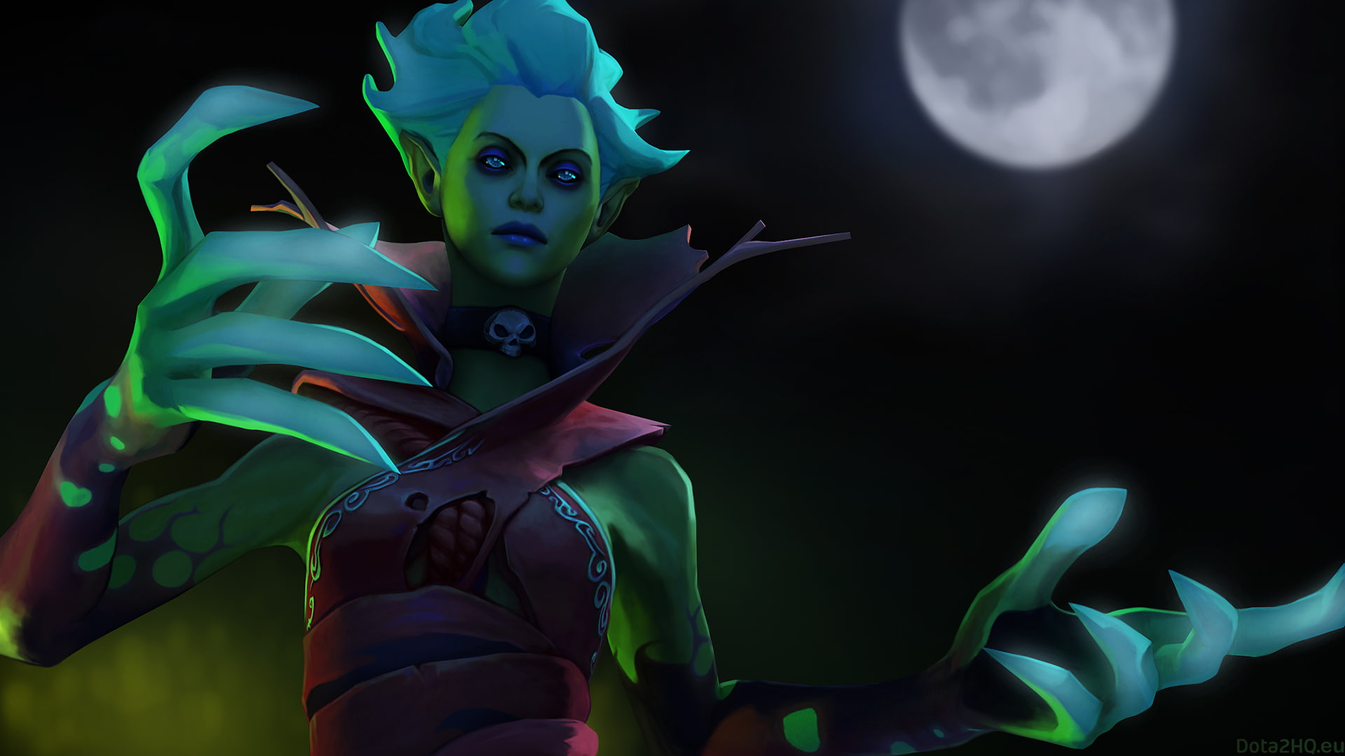 1080P, dota, death, krobelus, prophet, HD Wallpaper