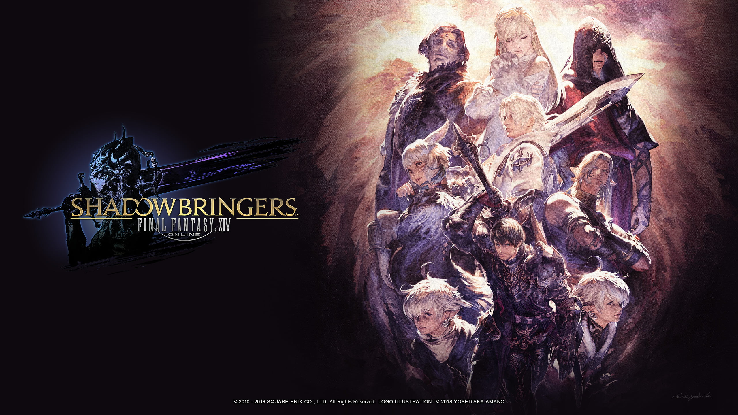 Final Fantasy, Final Fantasy XIV, sword, fantasy art, Video Game Art, 2K, HD Wallpaper