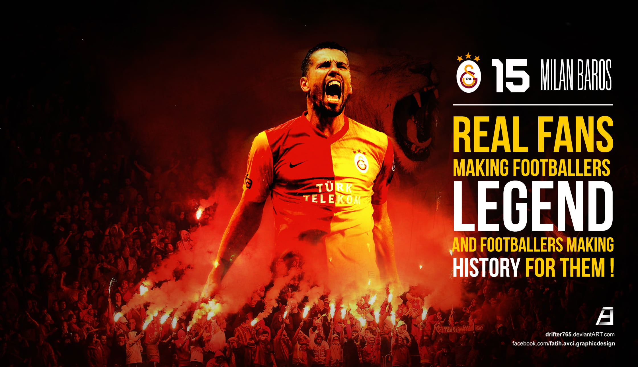 baros, aggression, sports, text, government, adult, anger, Milan Baros, people, three quarter length, celebration, men, Galatasaray S.K., soccer, night, HD Wallpaper