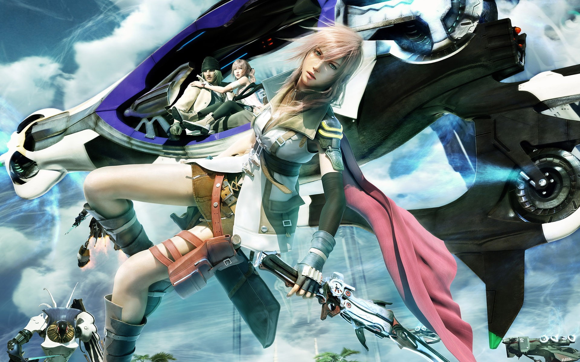 Final Fantasy XIII, Claire Farron, video games, 1080P, HD Wallpaper