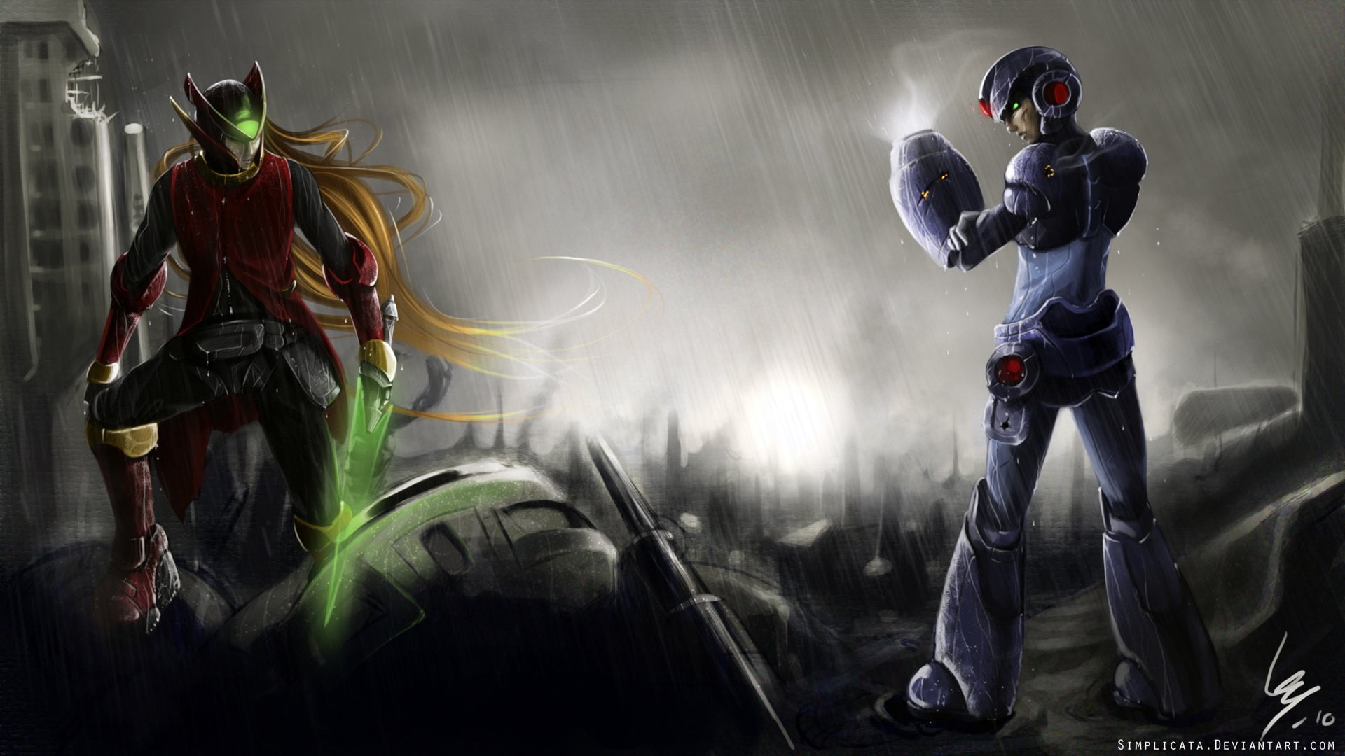 1080P, Zero (MegaMan), Mega Man X, Mega Man, HD Wallpaper